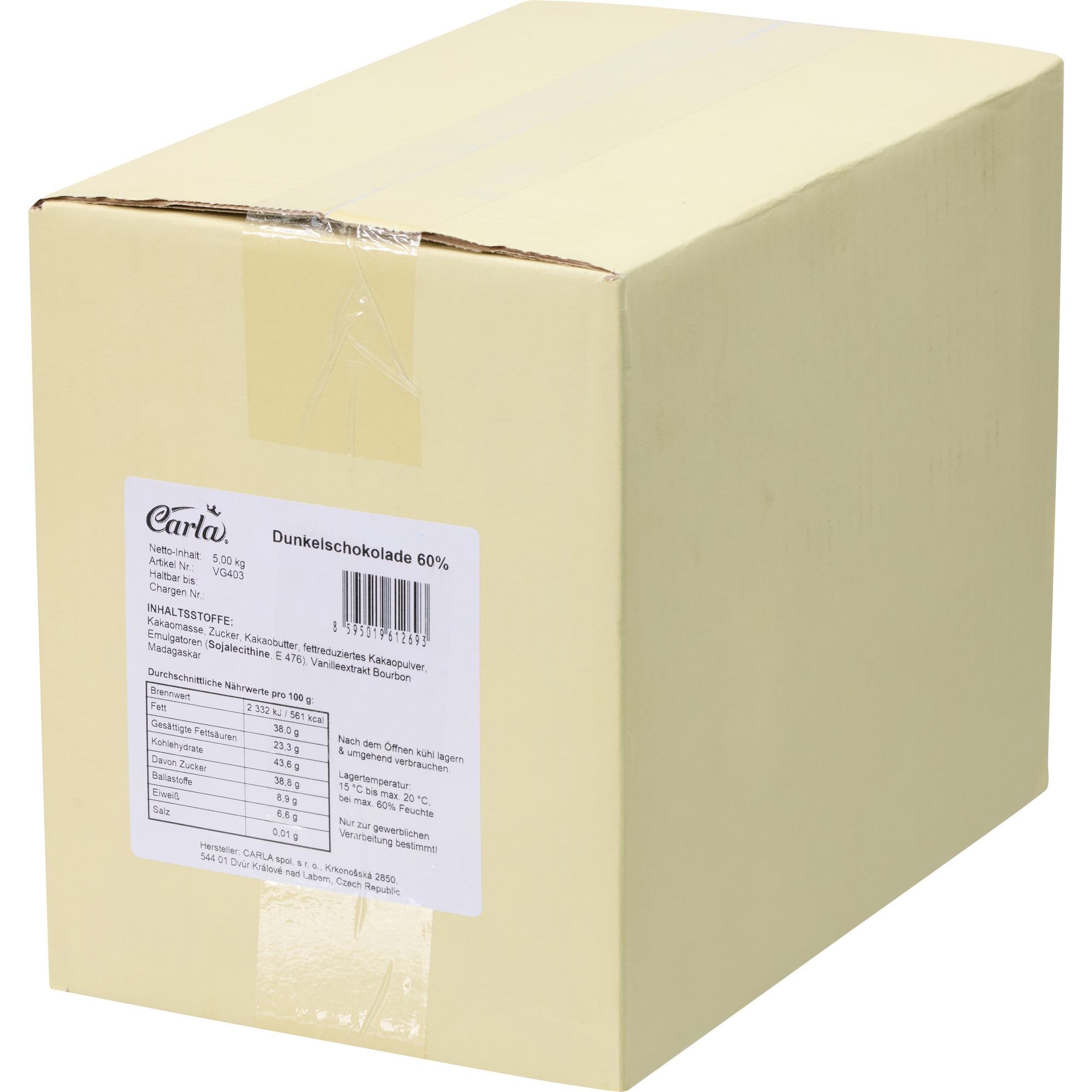 Sikopan Schokodrops 60% 5kg