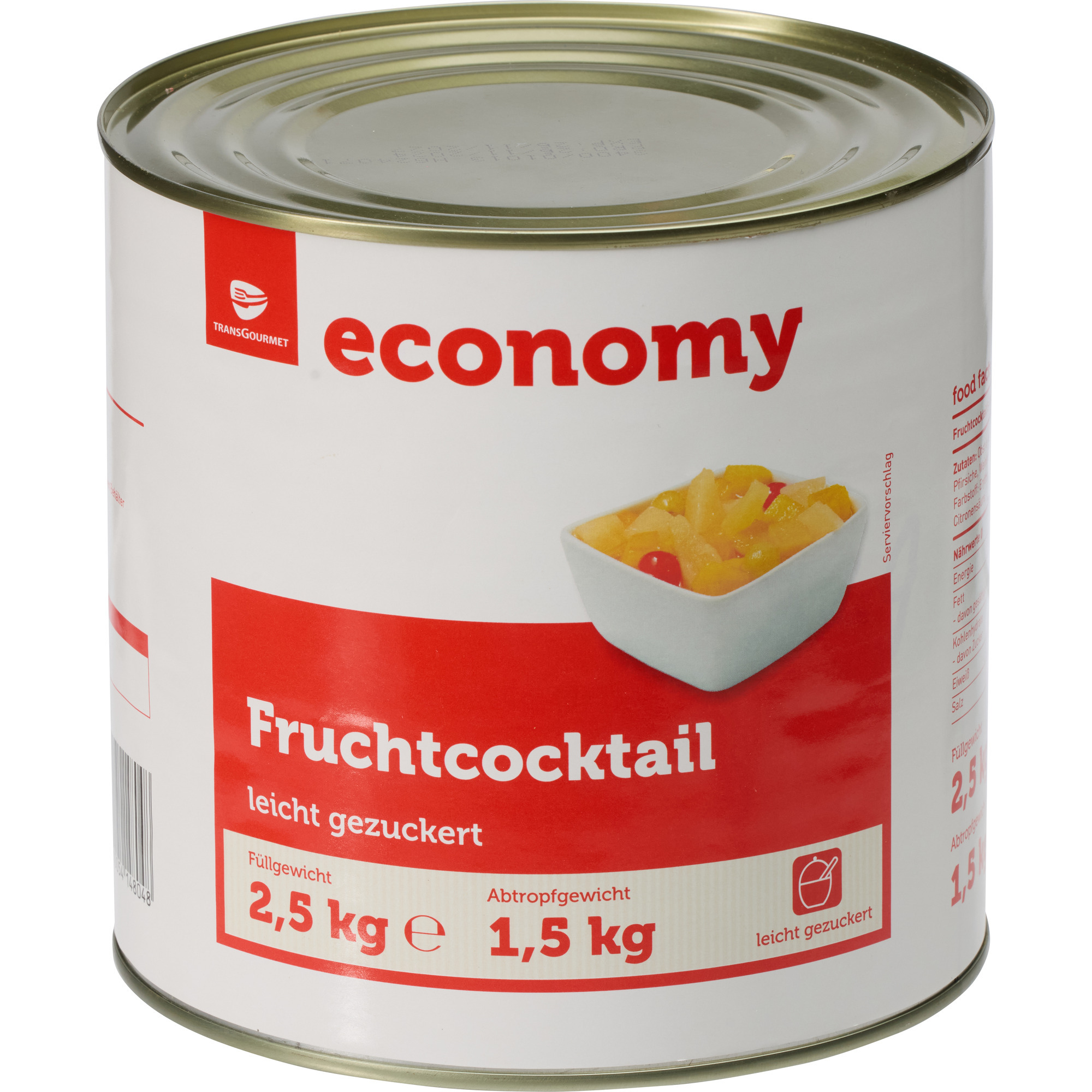 Economy Fruchtcocktail leicht gez. 3/1