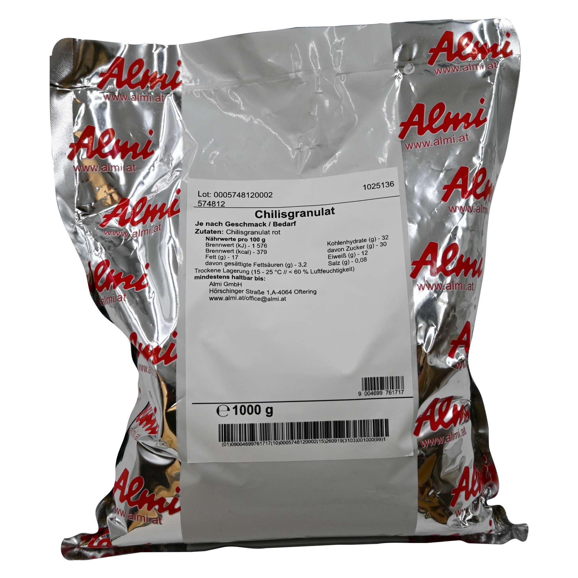 Almi Chilisgranulat 1kg