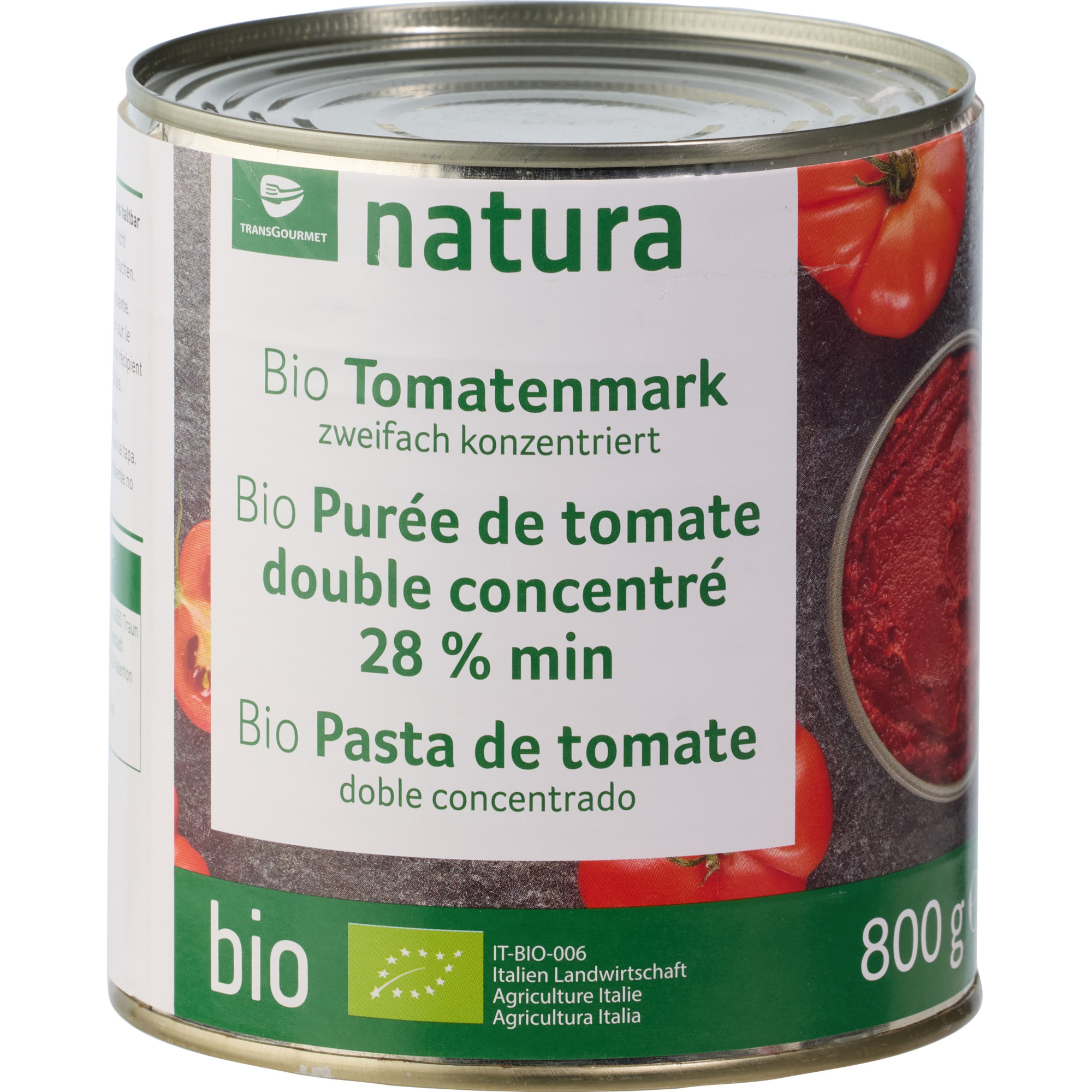 Natura Bio Tomatenmark 2fach 800g