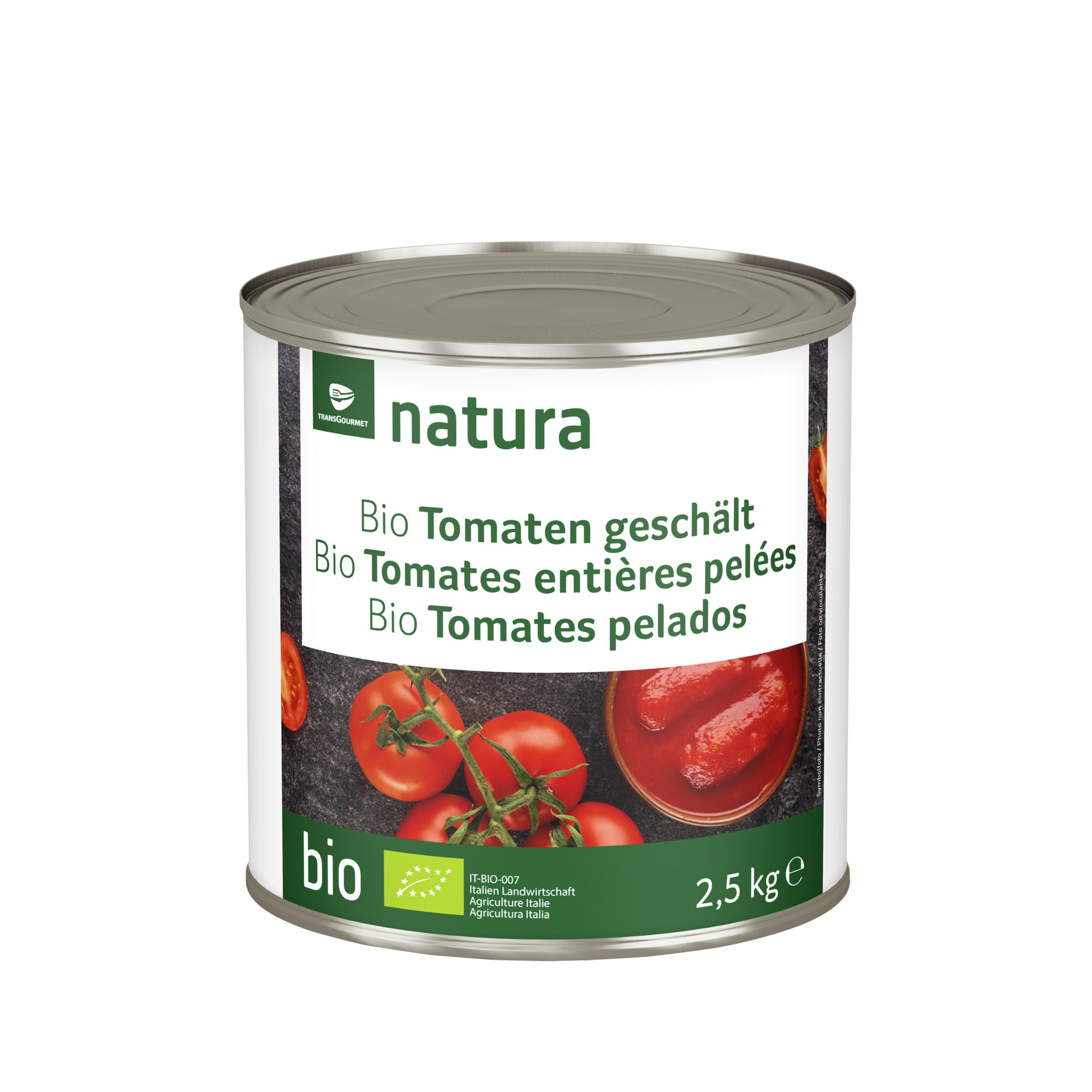 Natura Bio Tomaten geschält 2,5kg