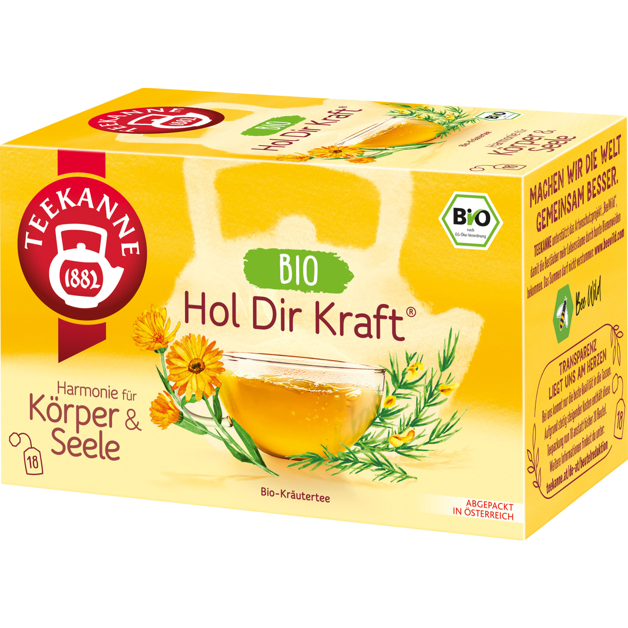 Teekanne Bio Harmonie 18er, Hol Dir Kraf