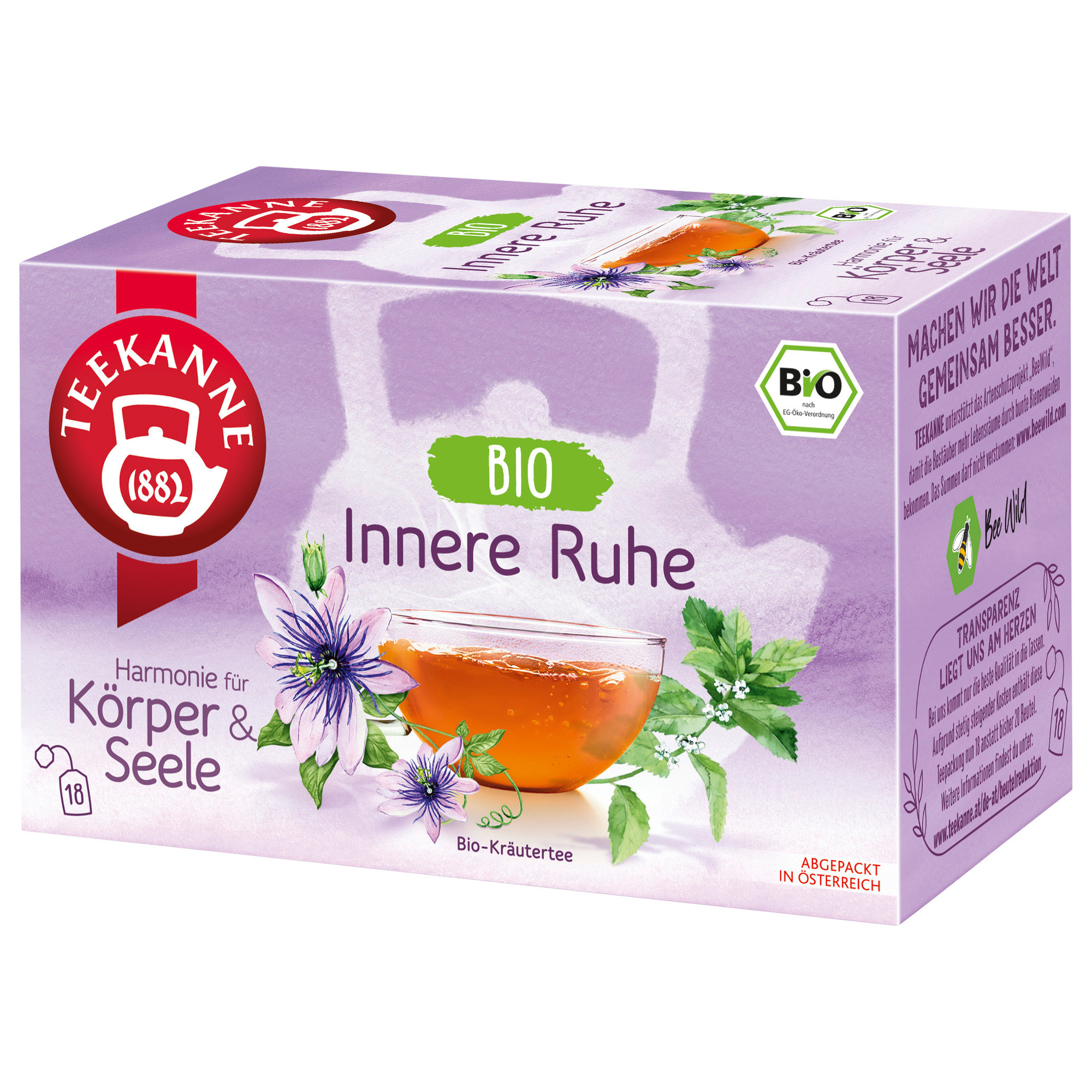 Teekanne Bio Harmonie 18er, Innere Ruhe