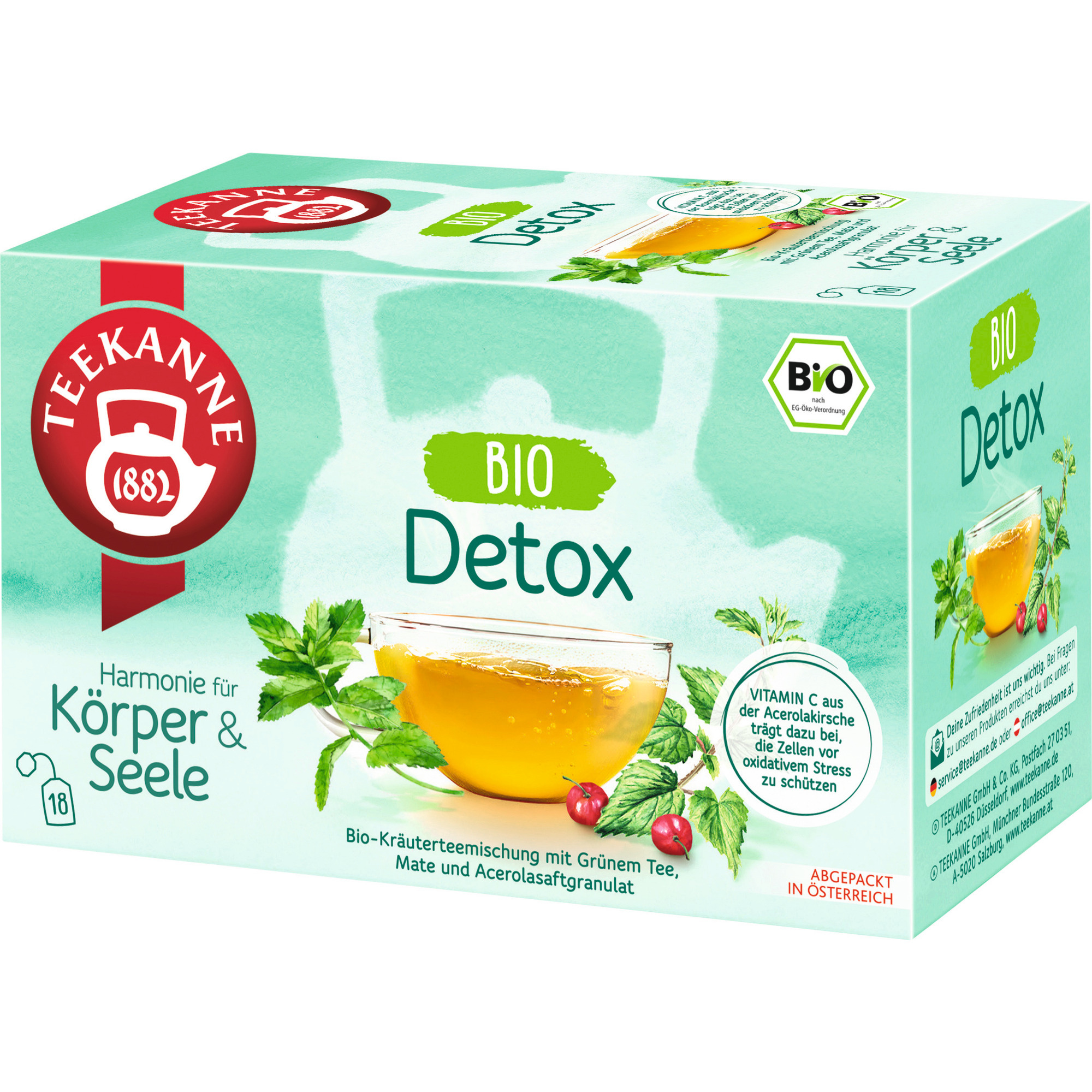 Teekanne Bio Harmonie 18er, Detox