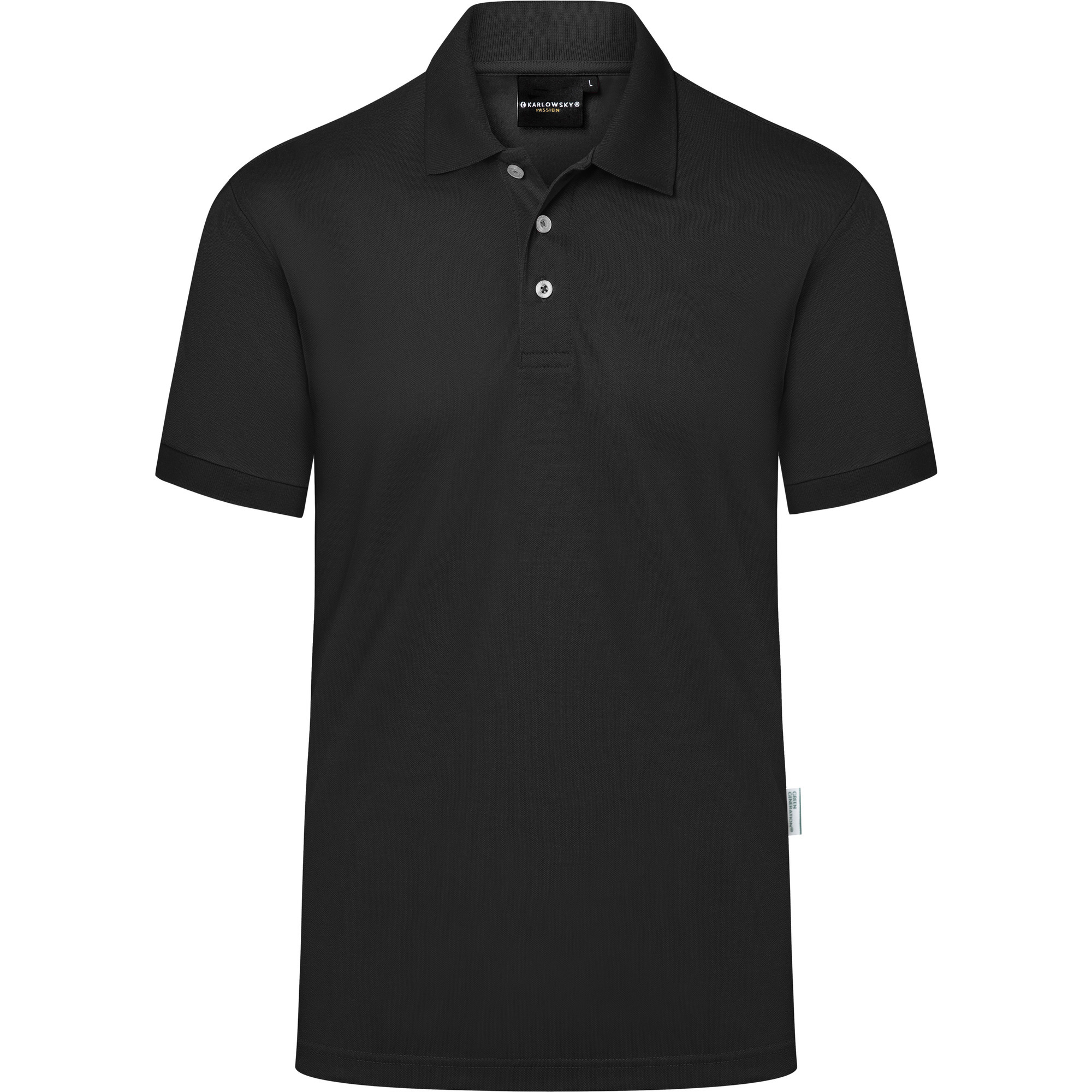 Hr.Workw. Poloshirt Mod.Flair schw., L