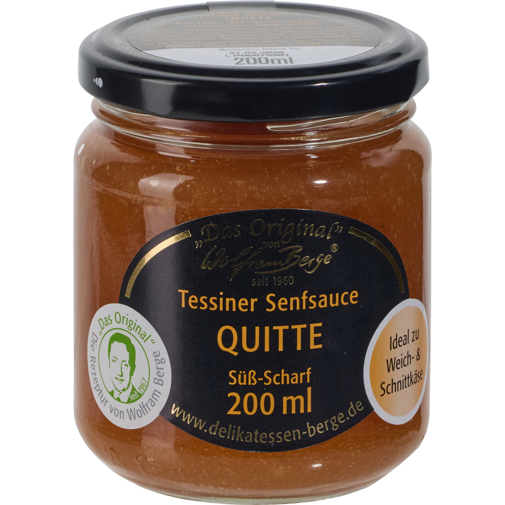 Tessiner Quitten Senfsauce 200ml
