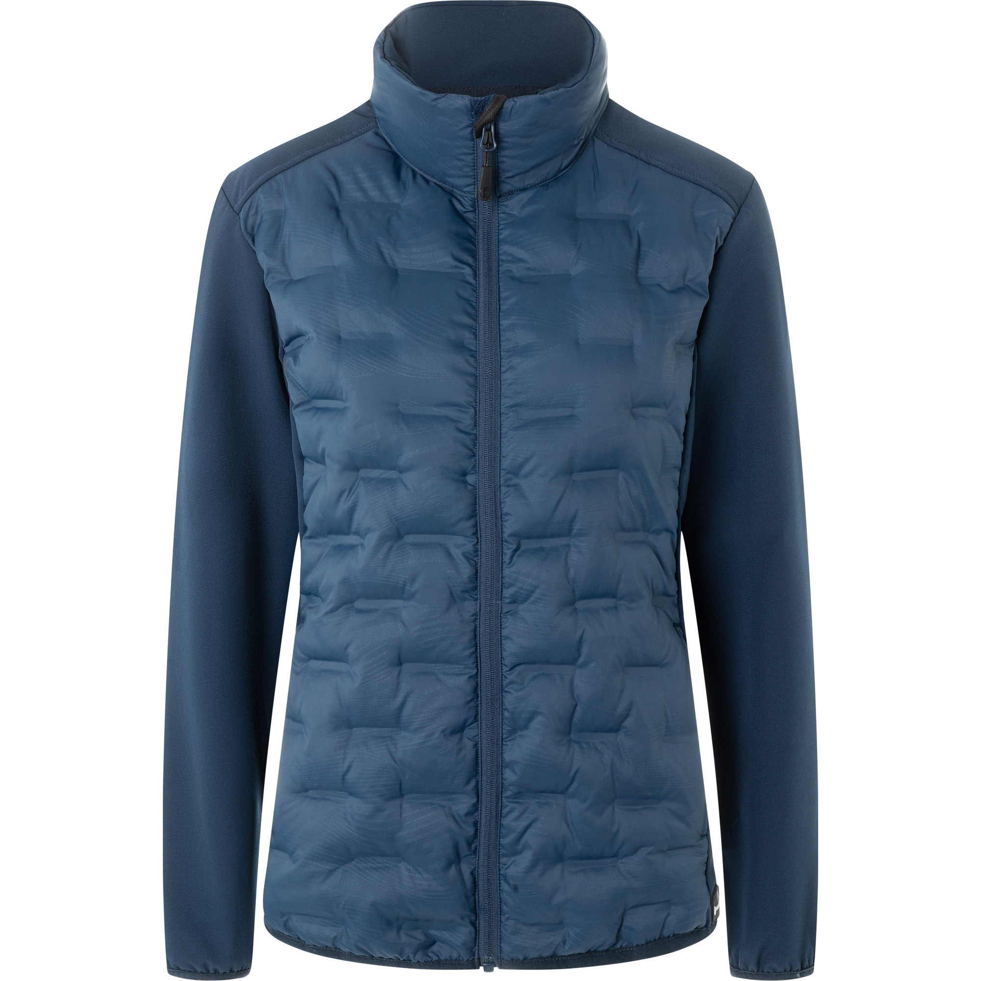 Da. Fleece Hybrid Jacke marine, Gr. S