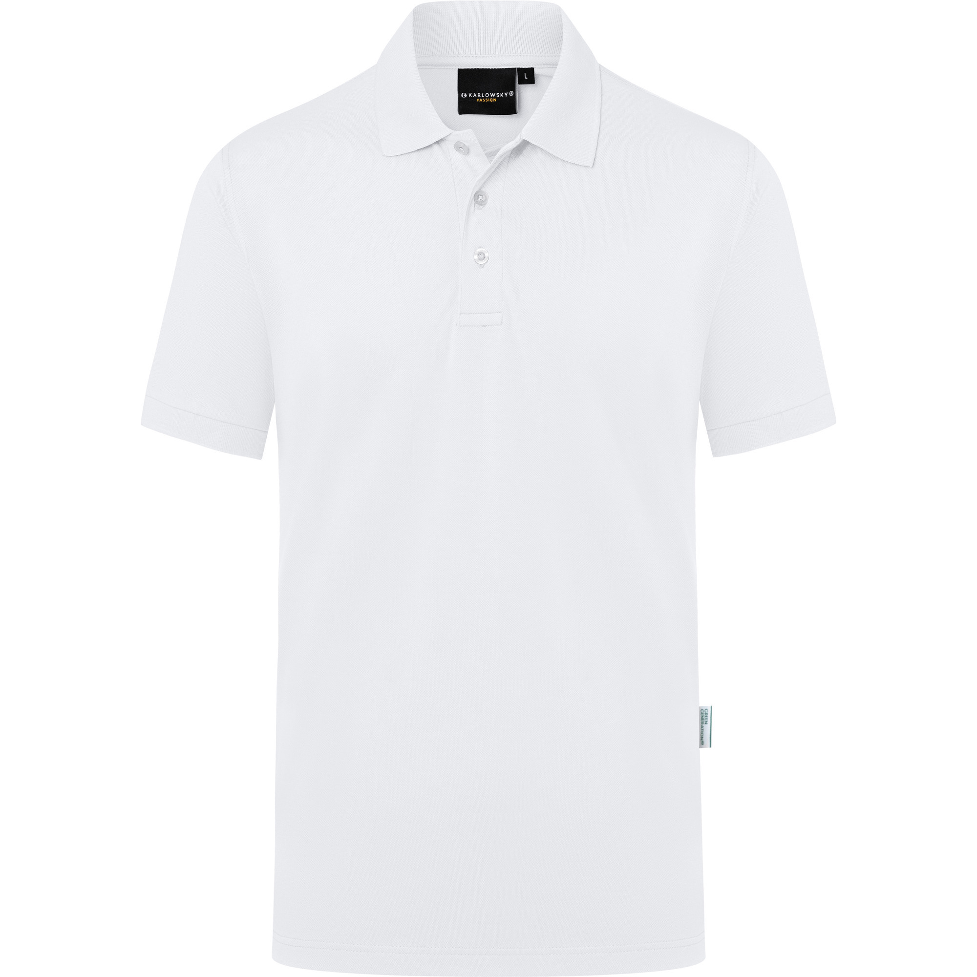 Da.Workw. Poloshirt Mod.Flair wei., XL
