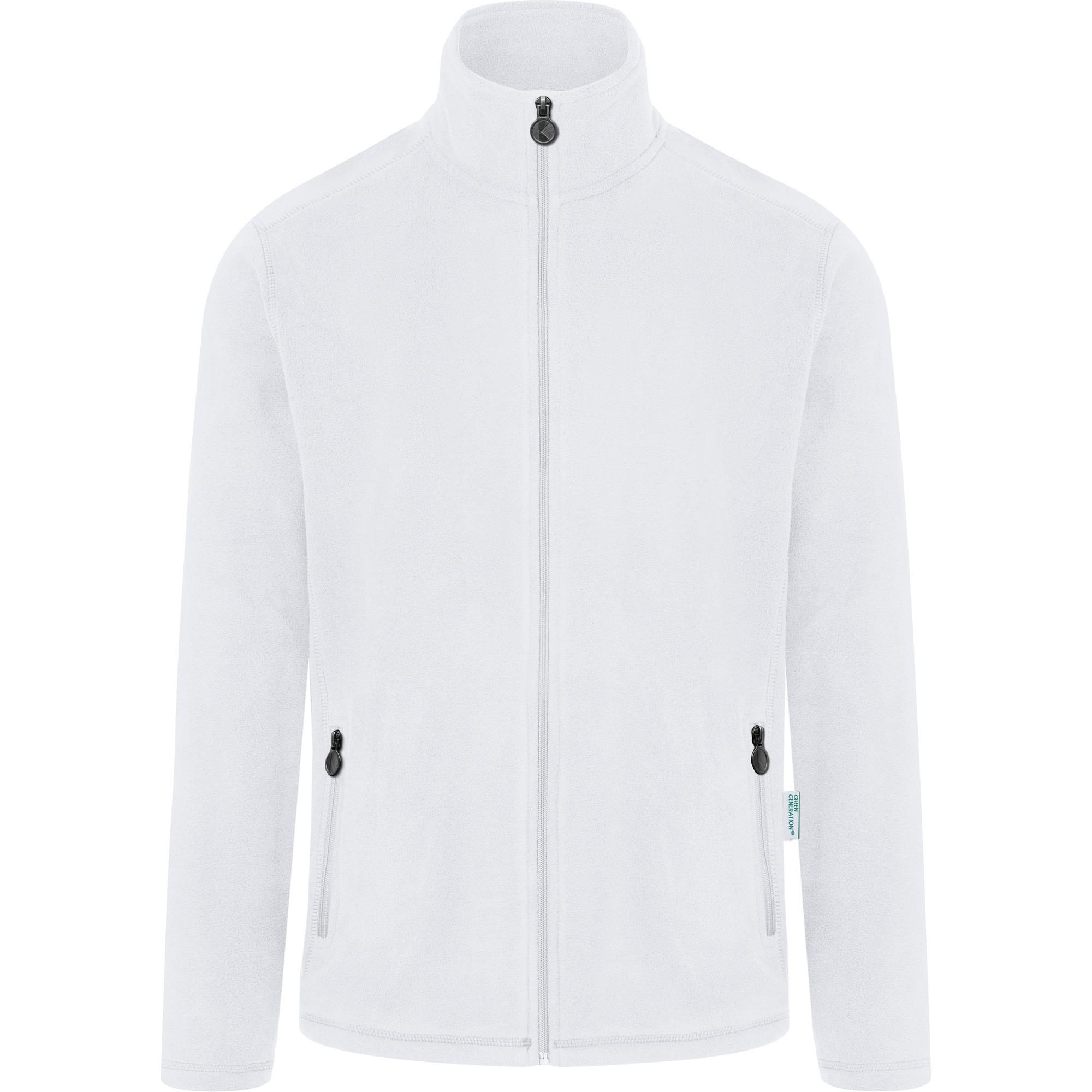 Hr.Workw. Fleecej. WarmUp weiss, 2XL