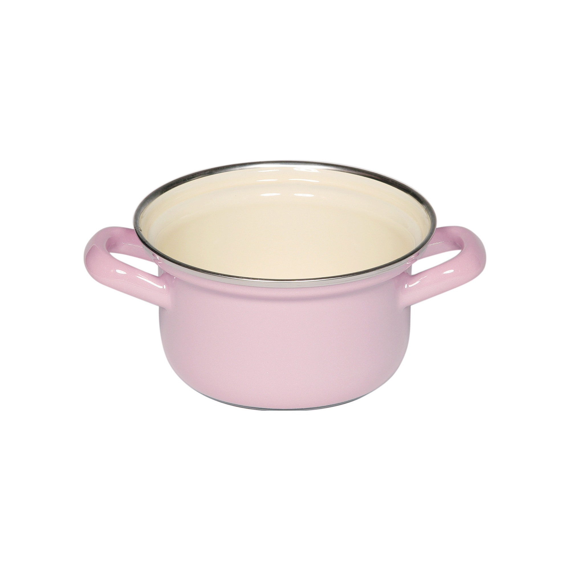 Riess Stielkasserolle Chromr. rosa 0,5l