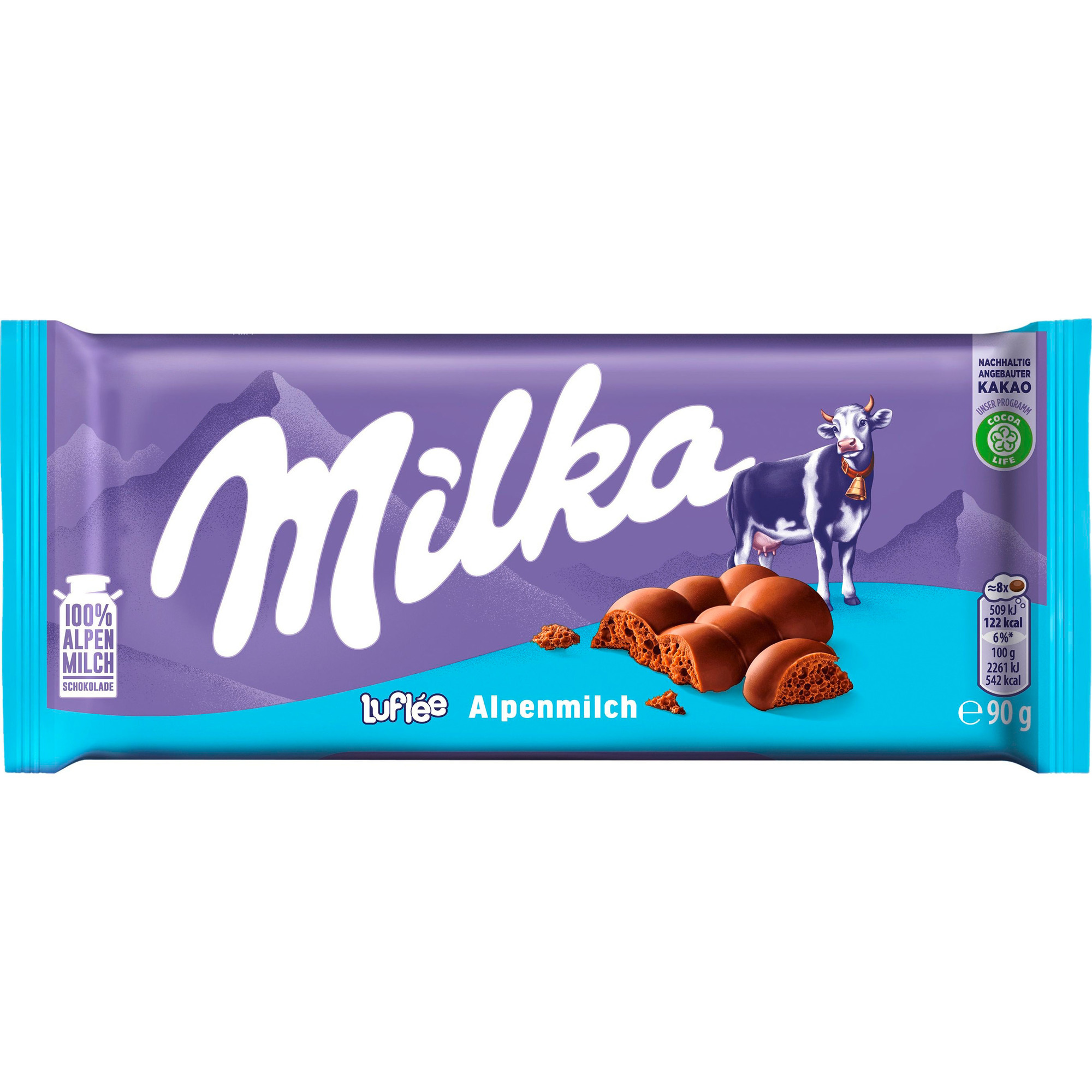 Milka Schoko 90g, Luflee