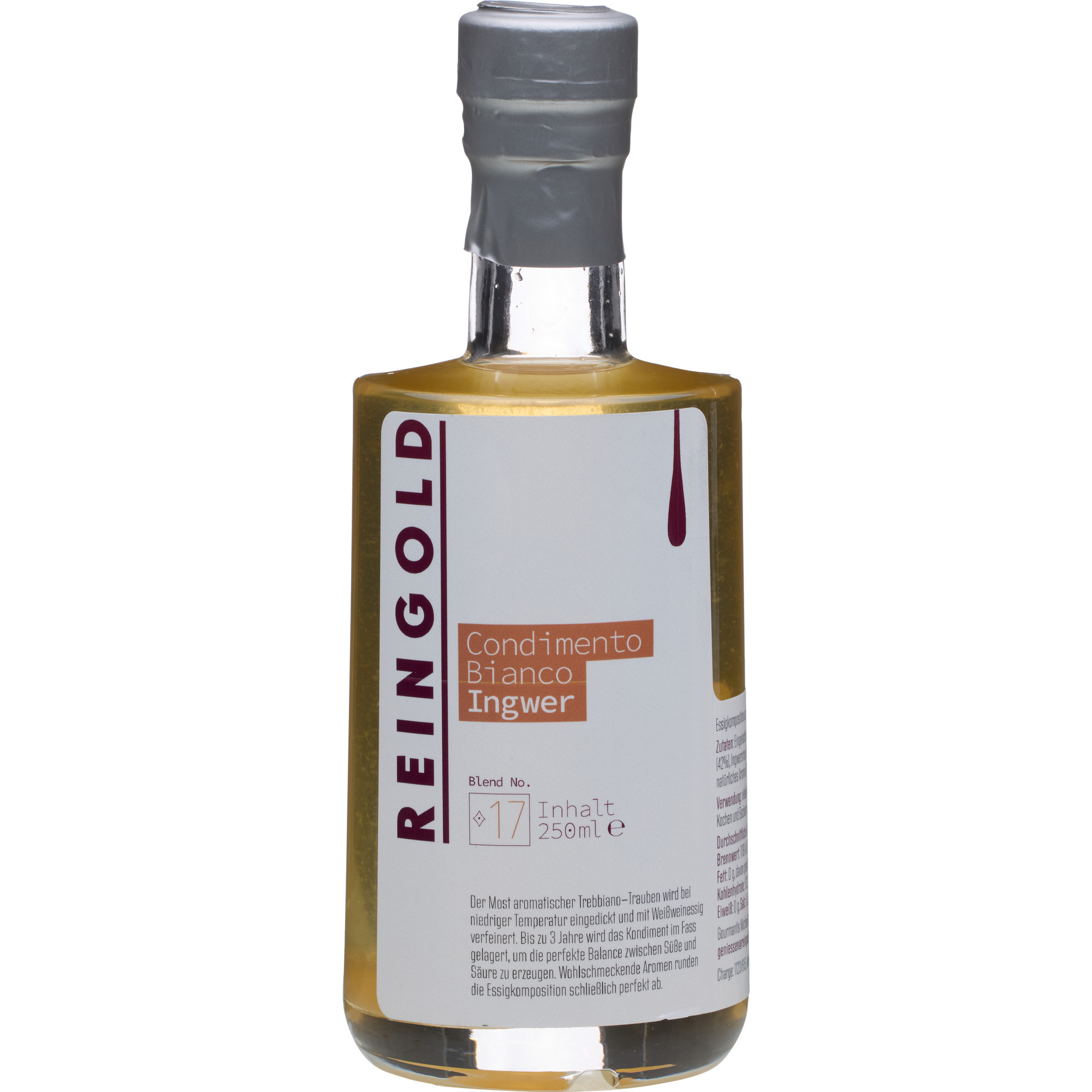 Reingold Condimento Ingwer 250ml