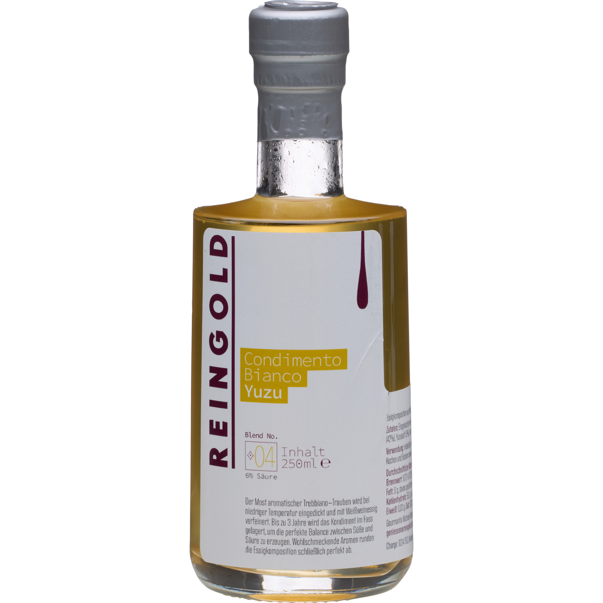 Reingold Condimento Yuzu 250ml