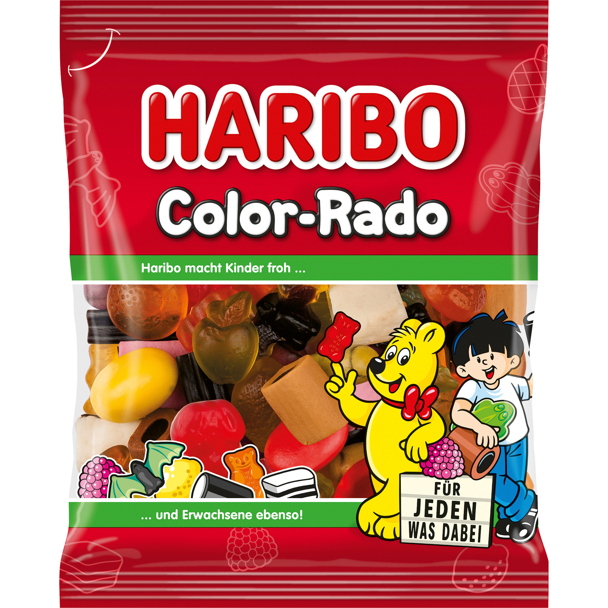 Haribo Beutel 175g, Color-Rado