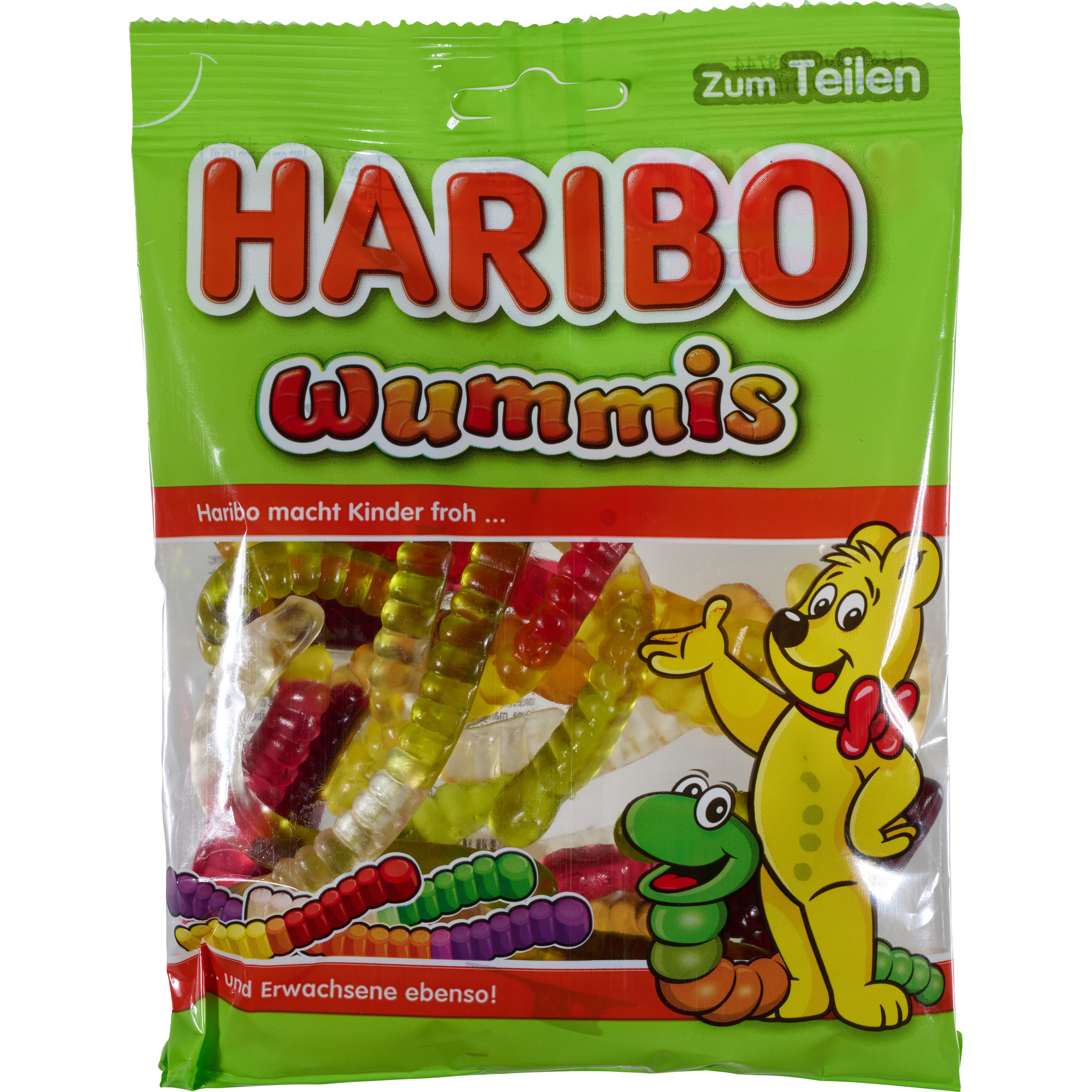 Haribo Beutel 175g, Wummis