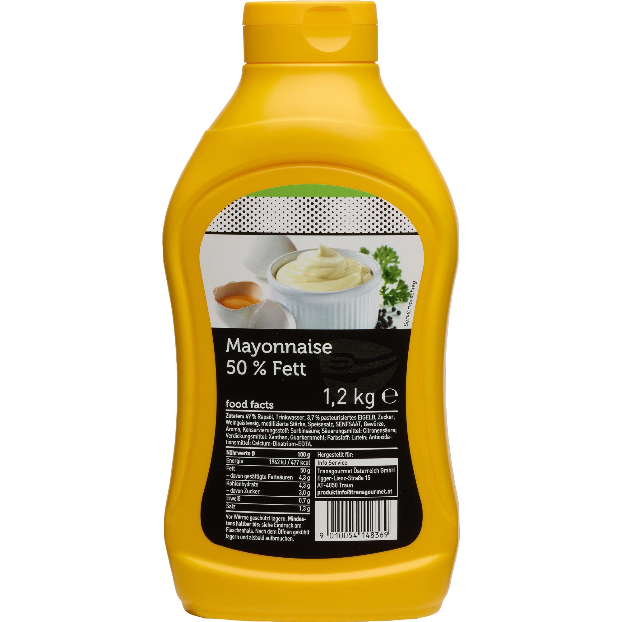 Quality Mayonnaise 50% Fett 1,2kg