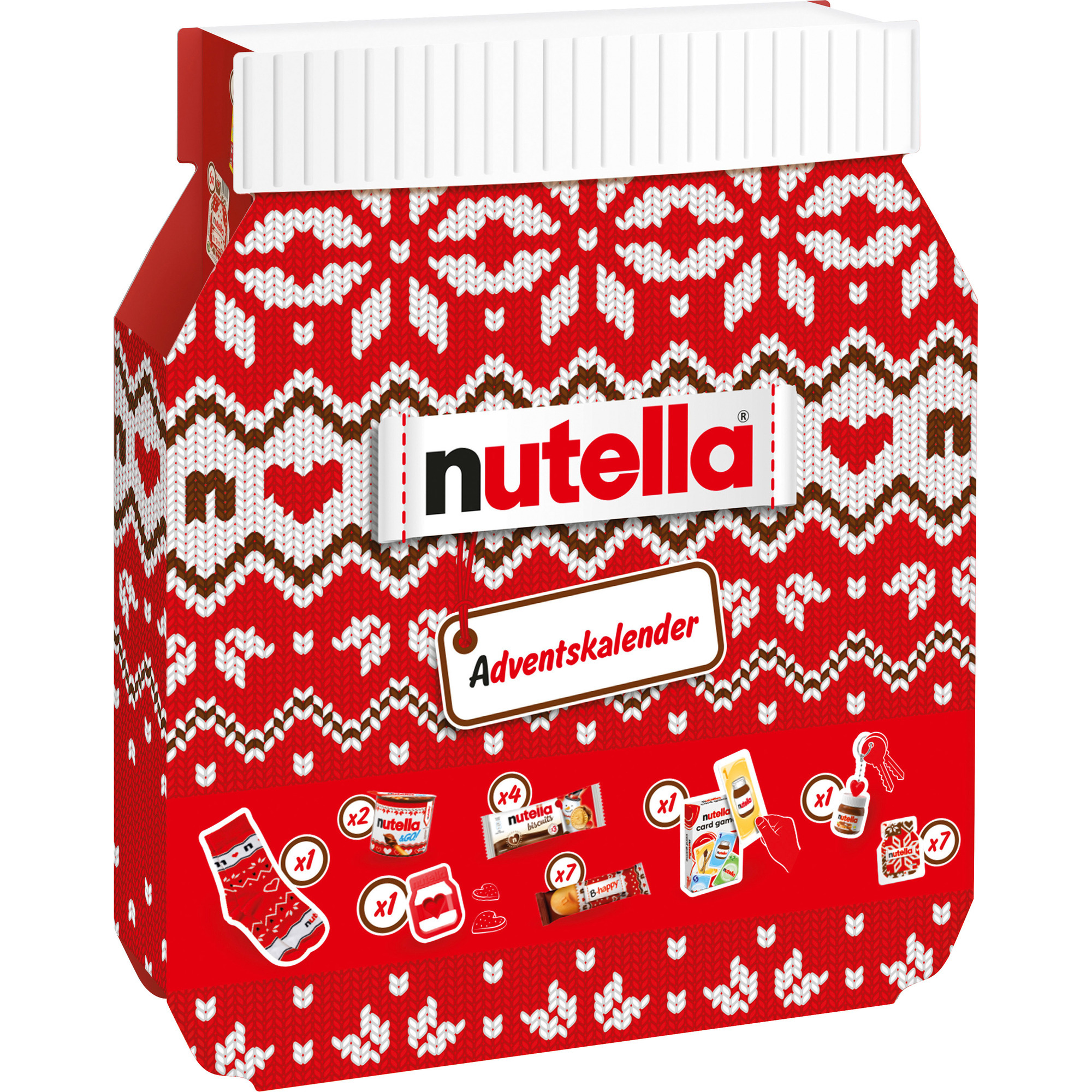 Nutella Adventkalender 528g
