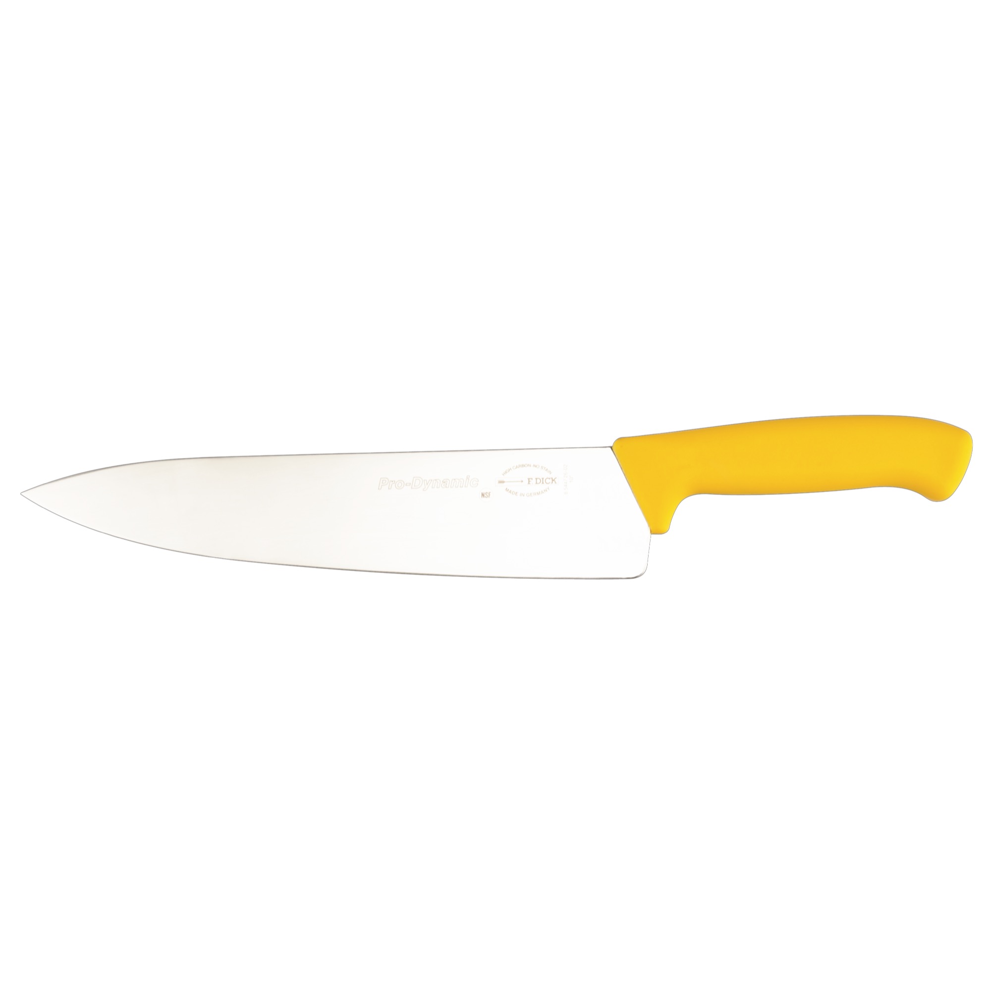 Dick nôž kuchársky 26cm žltý