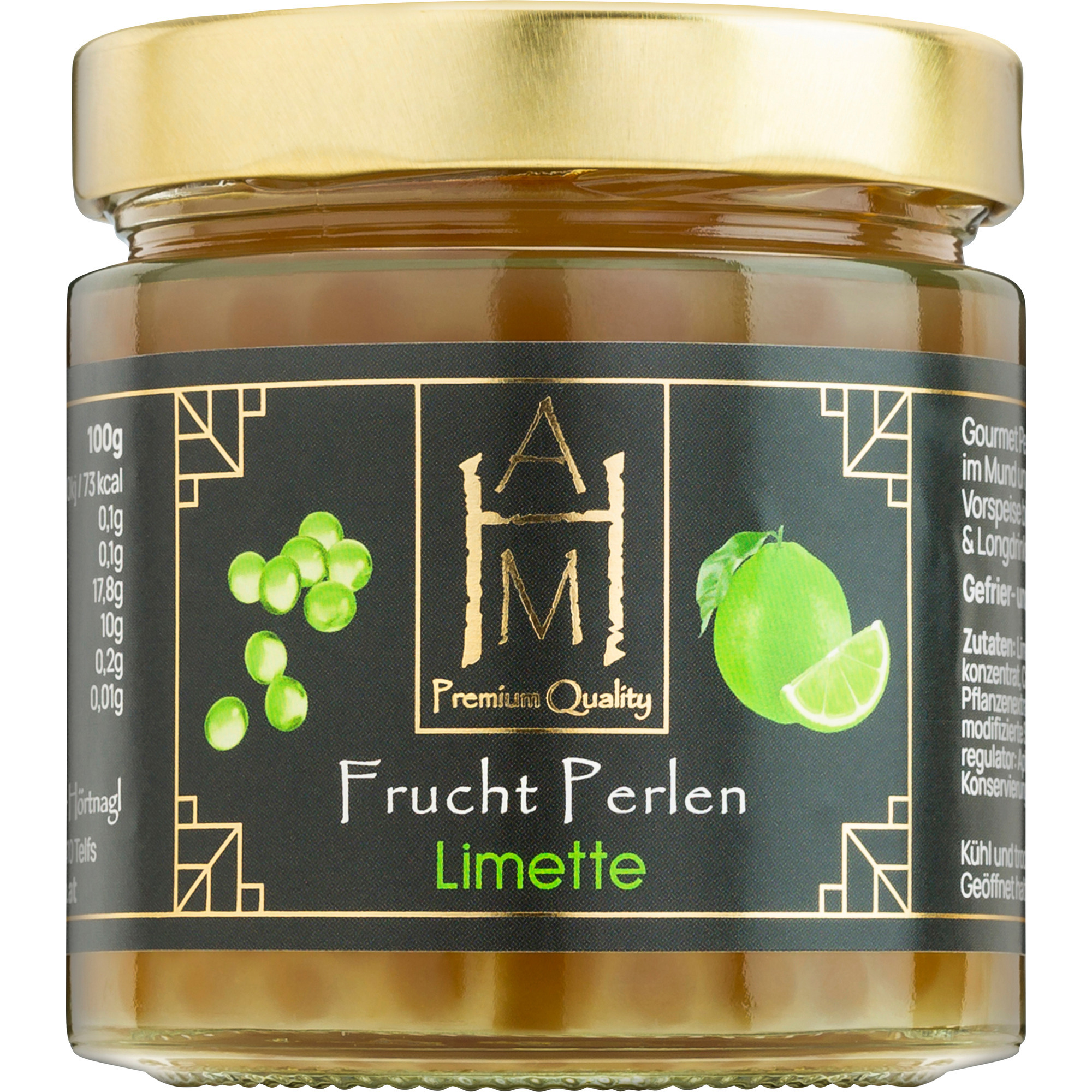Gourmet Perlen Limette 260g
