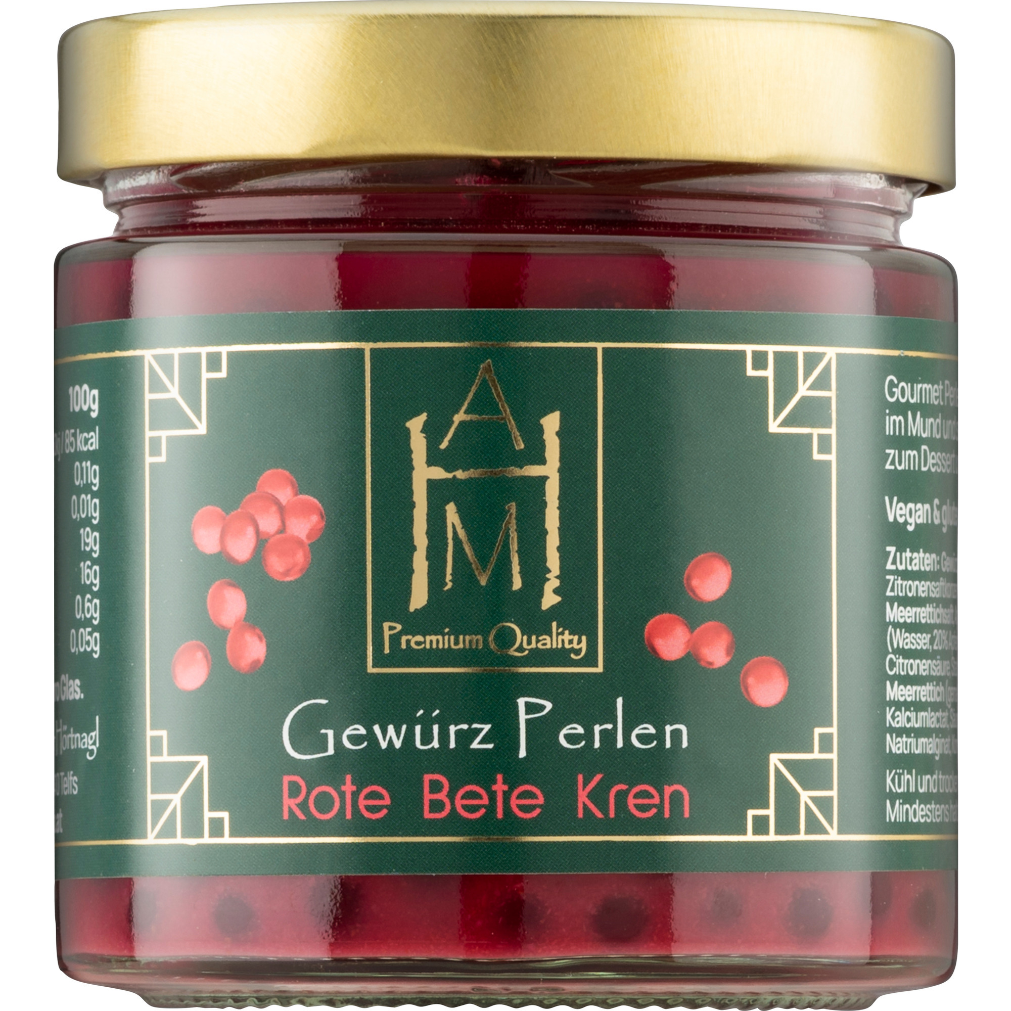 Gourmet Perlen Rote Bete Kren 260g