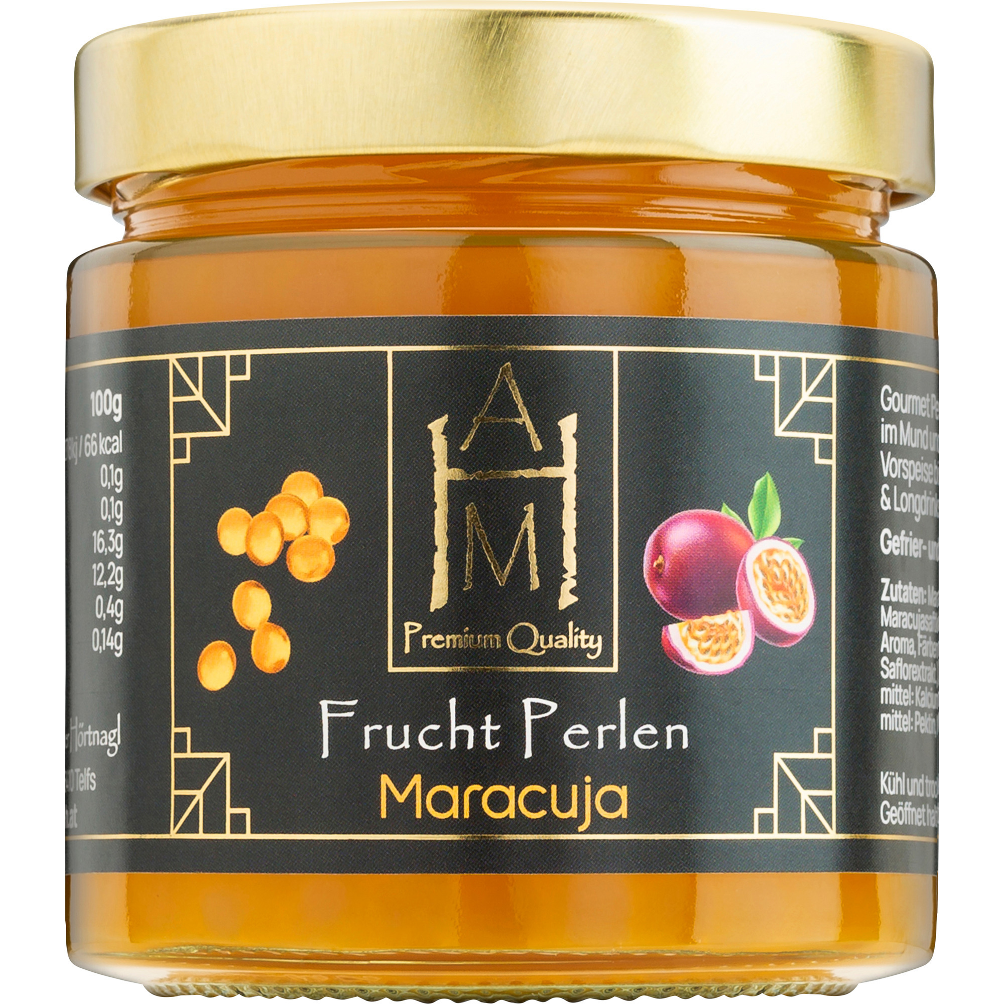 Gourmet Perlen Maracuja 380g