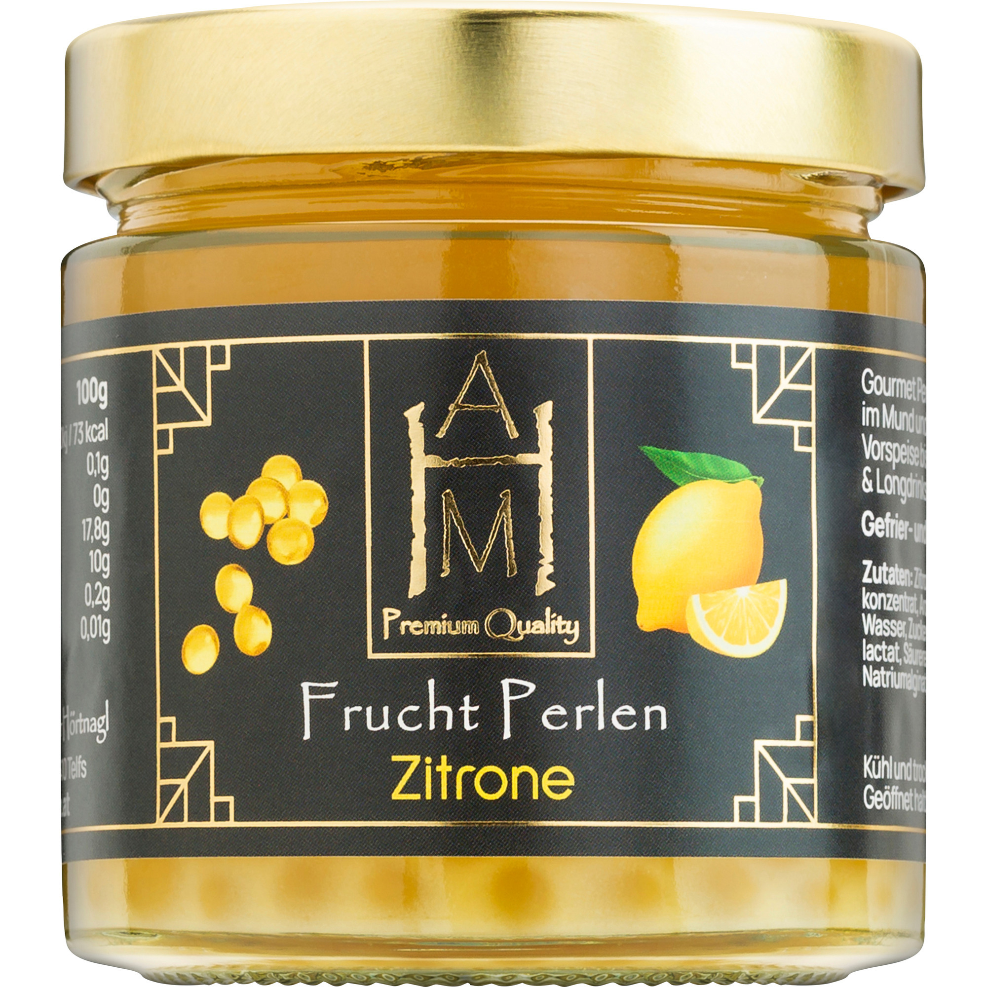Gourmet Perlen Zitrone 260g