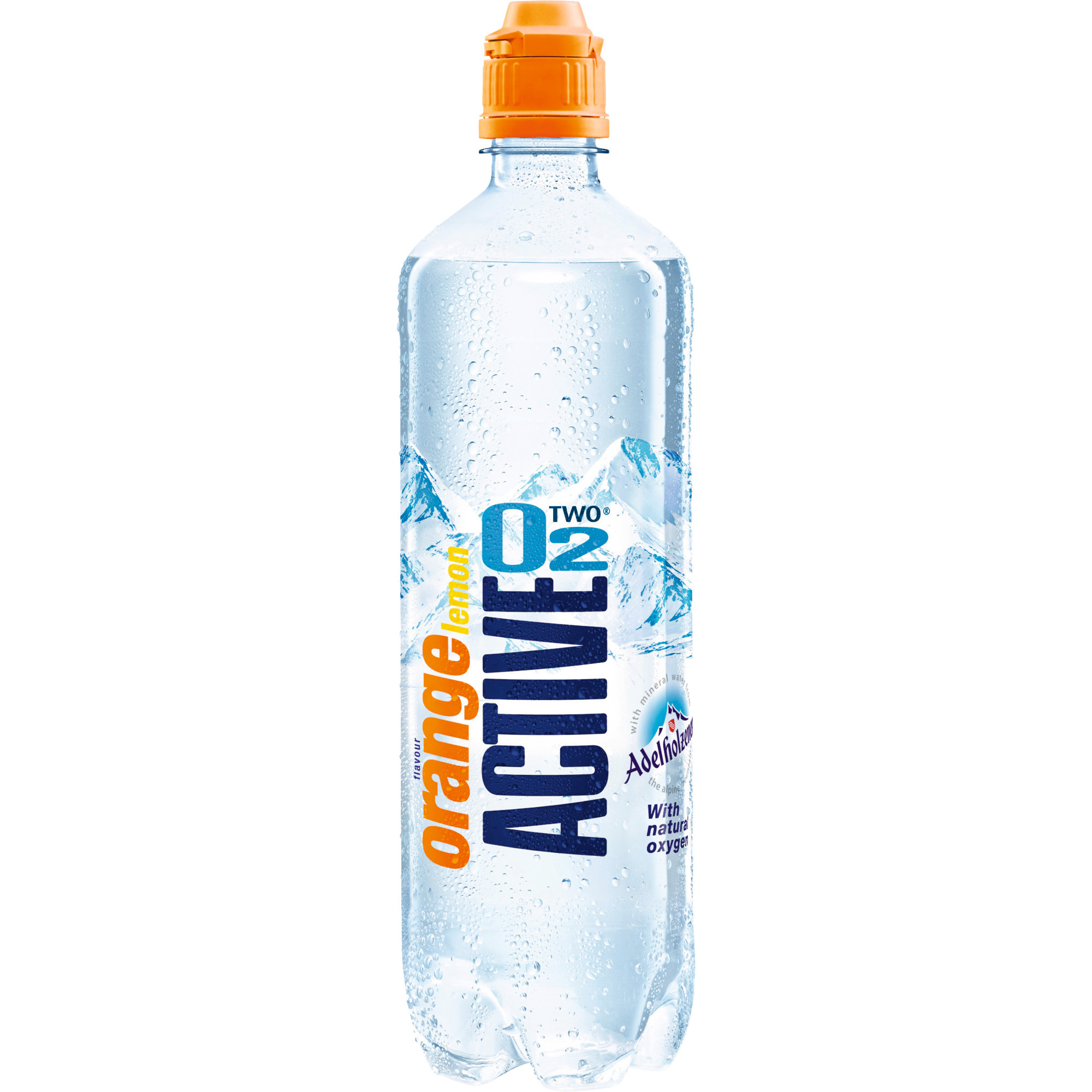 Active O2 PET 0,75l EWP, Orange Lemon
