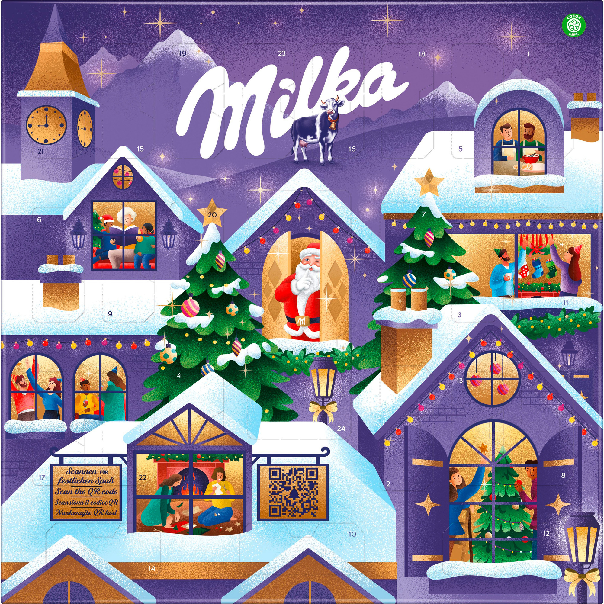 Milka Adventszauberkalender 238g