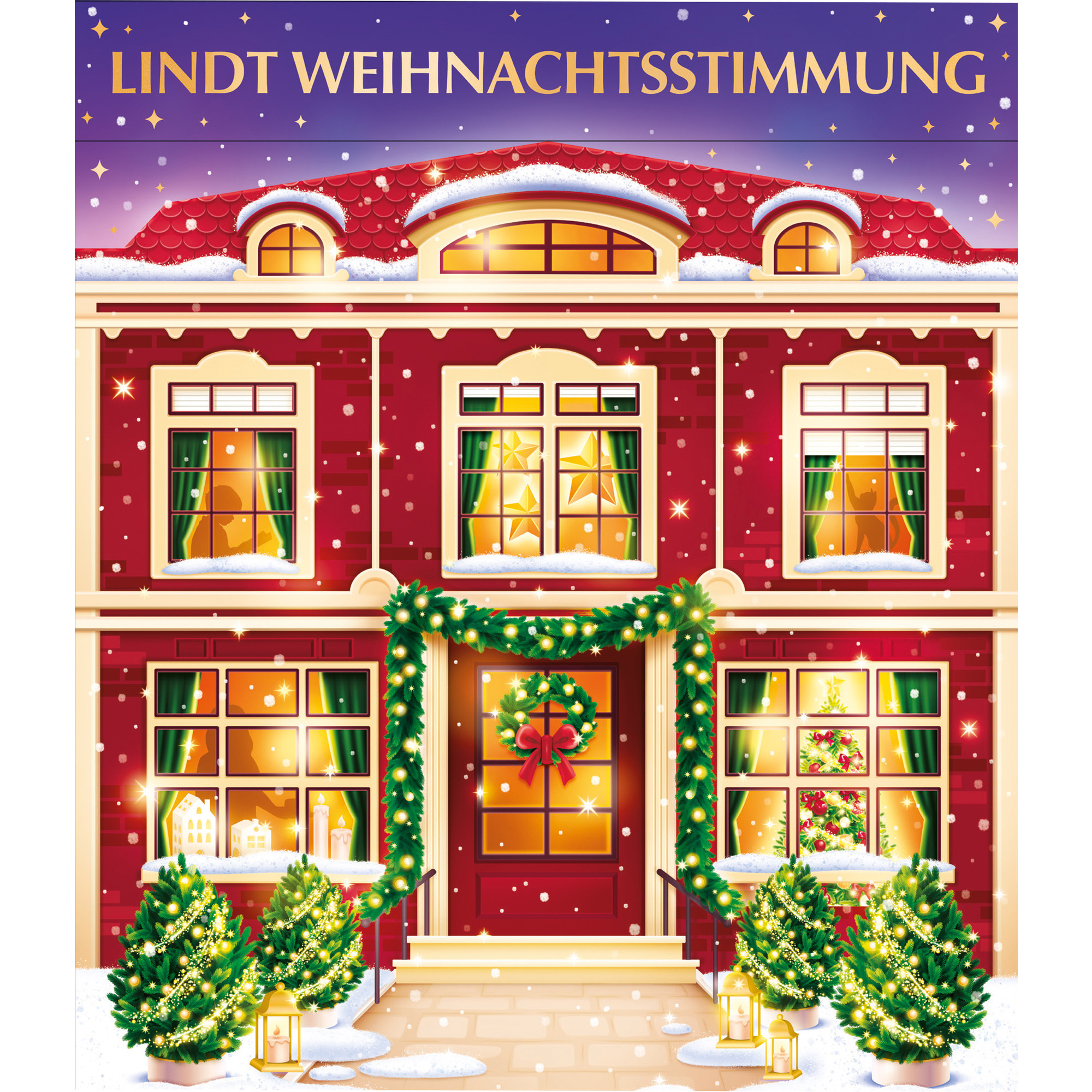 Lindt Weihnachtsstimmung Adventk 304g