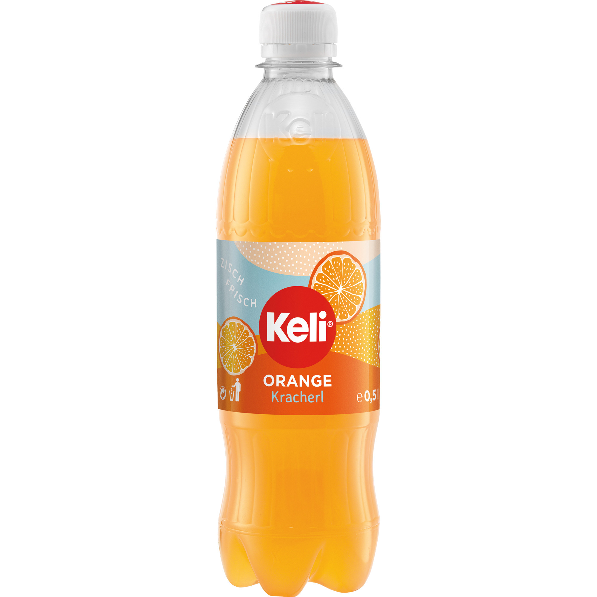 KELI PET 0,5l EWP, Orange