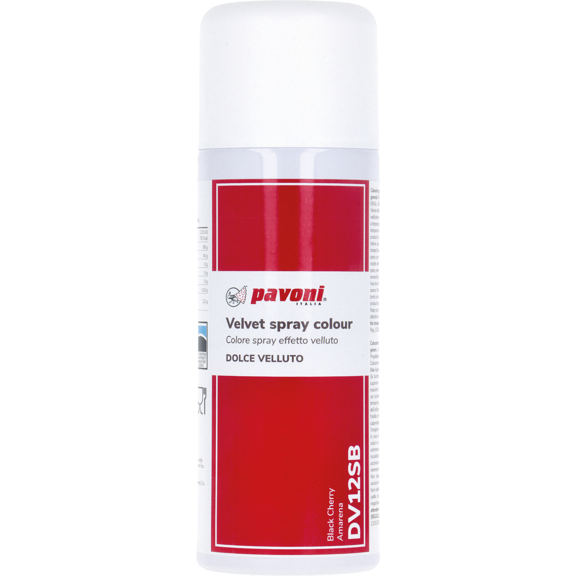 Pavoni Kakaobuttersp. 400ml, Kirschrot