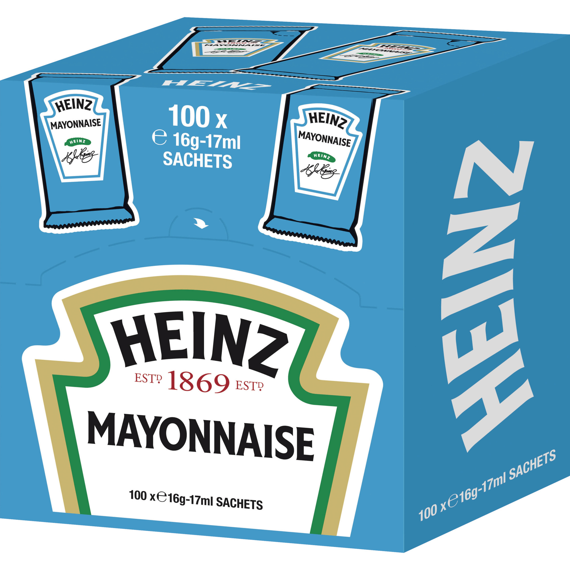 Heinz Mayonnaise 70% Port. 100x16g