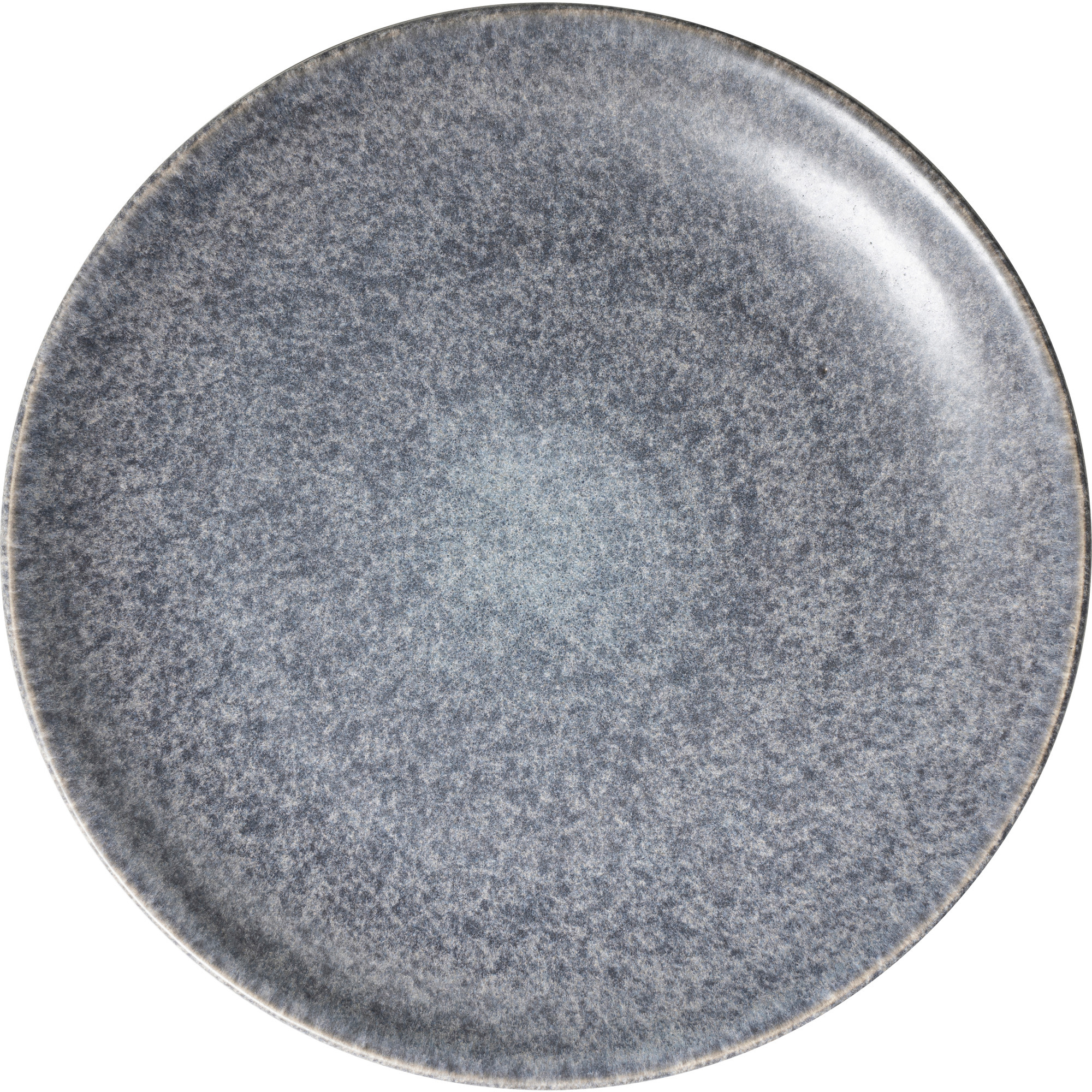 Gipfelstück Teller fl. Moos grau 26,5cm