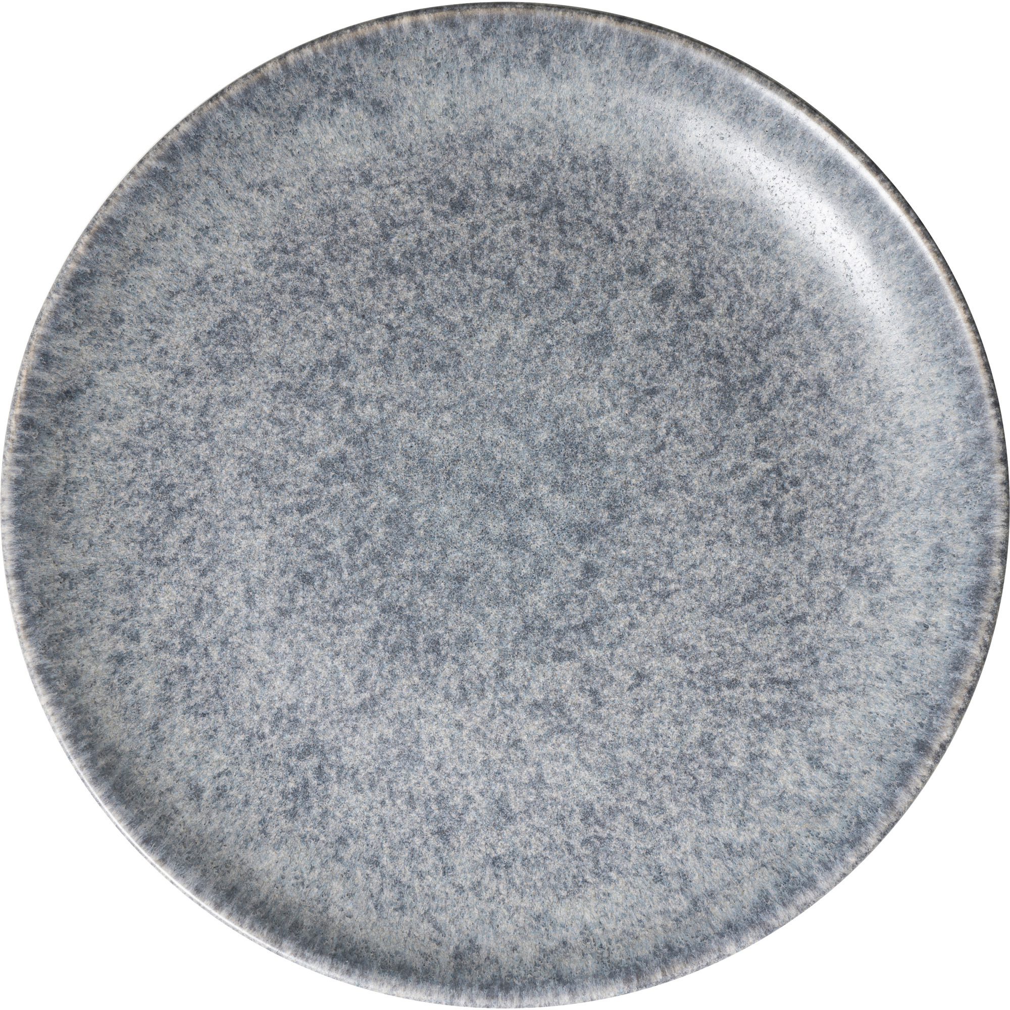 Gipfelstück Dessertteller Moos grau 22cm