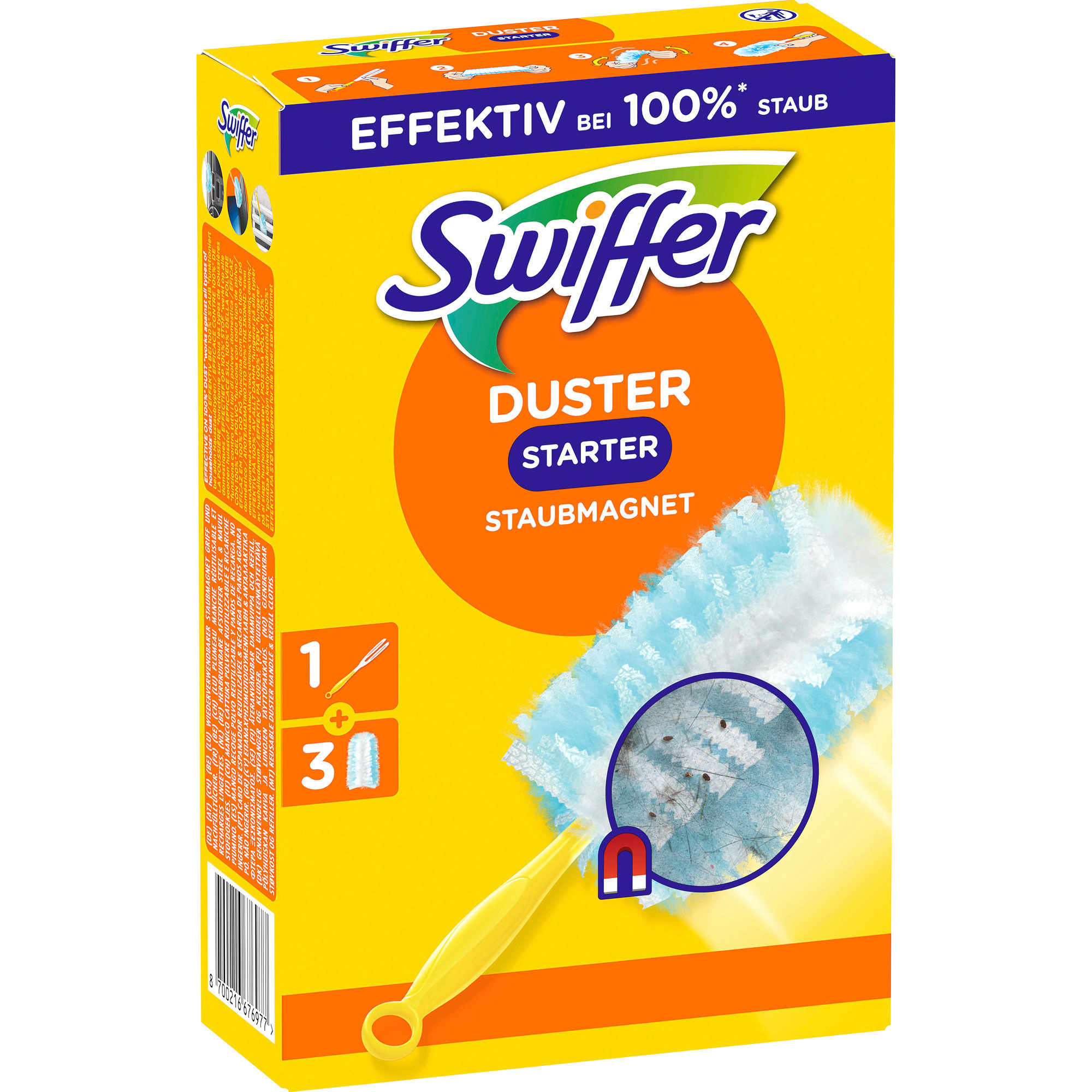 Swiffer Staubmagnet Starter m. 3 Tücher