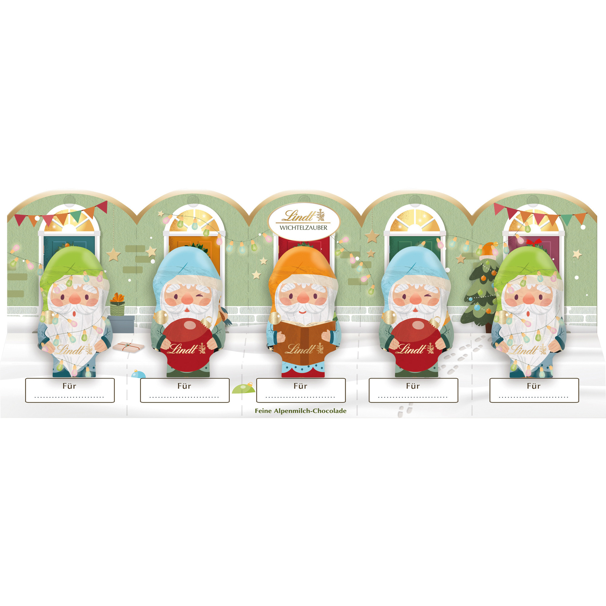 Lindt Wichtel Hohlfiguren 5x10g