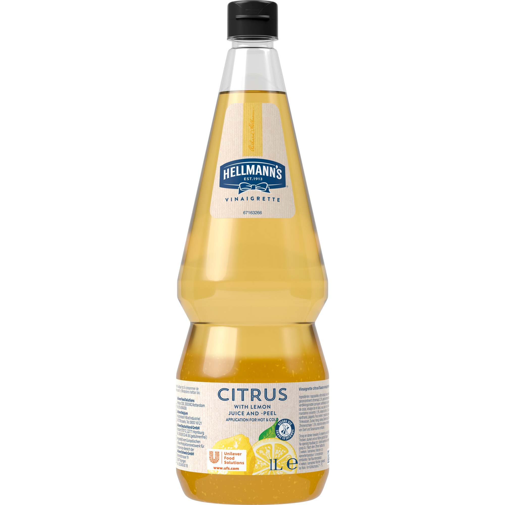 Hellmann's Vinaigrette 1l, Zitrone