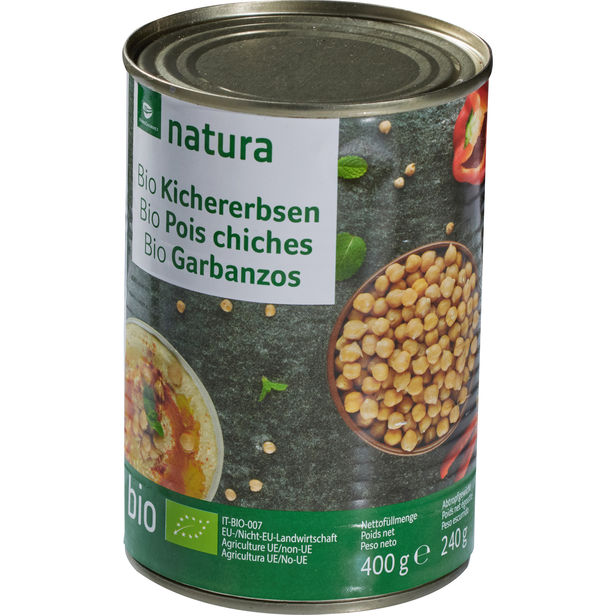 Natura Bio Kichererbsen 425ml