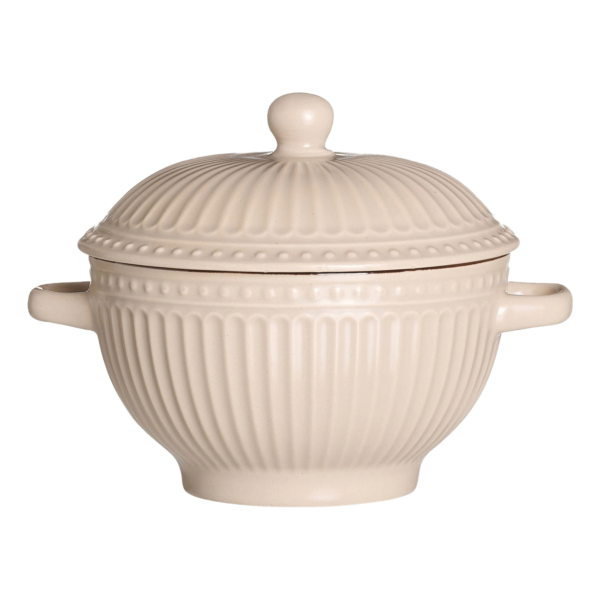 Senja Bowl m. Deckel Creme 0,6lt.