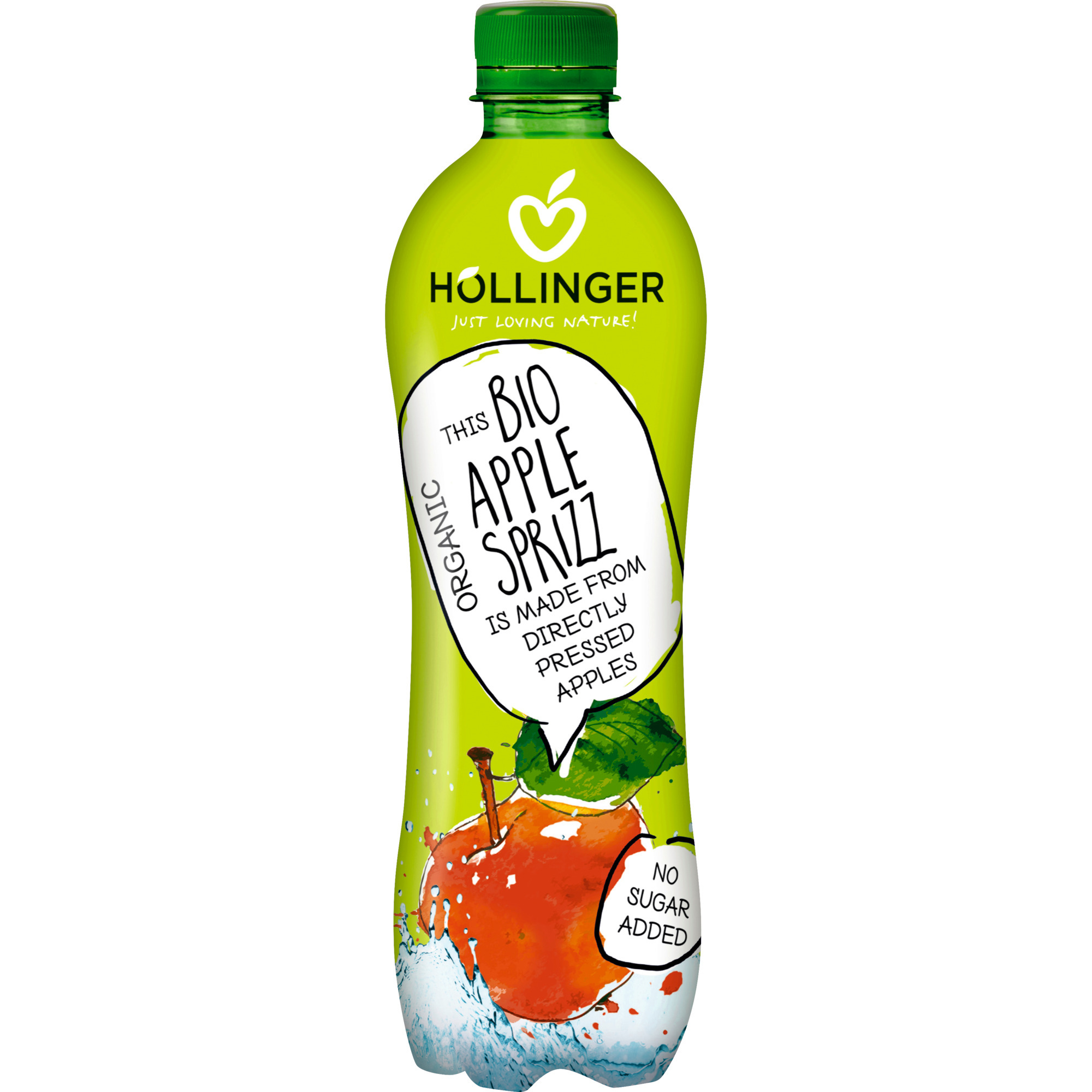 Höllinger Bio Sprizz PET 0,5l EWP, Apfel