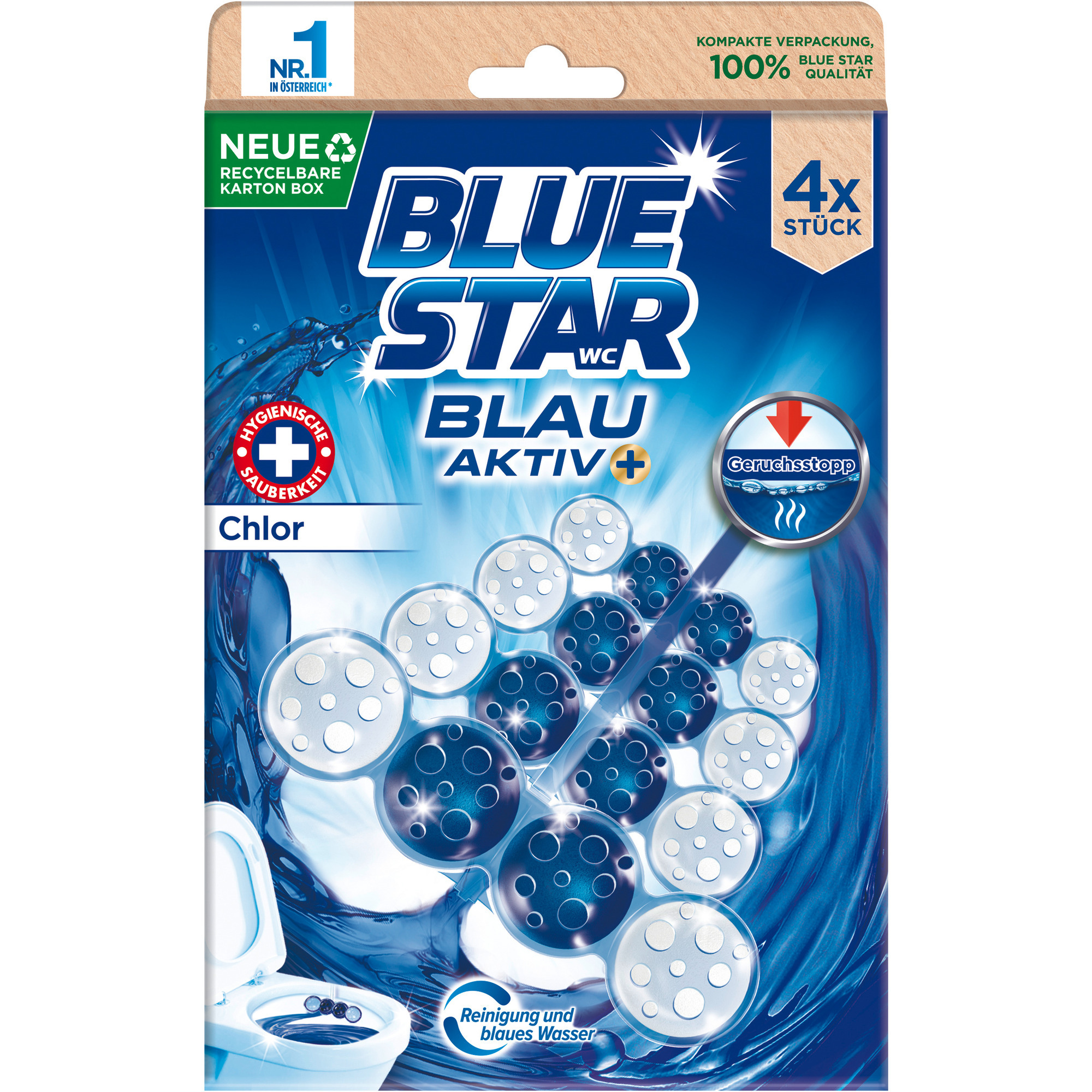 Blue Star Blau Aktiv VP4er, Chlor