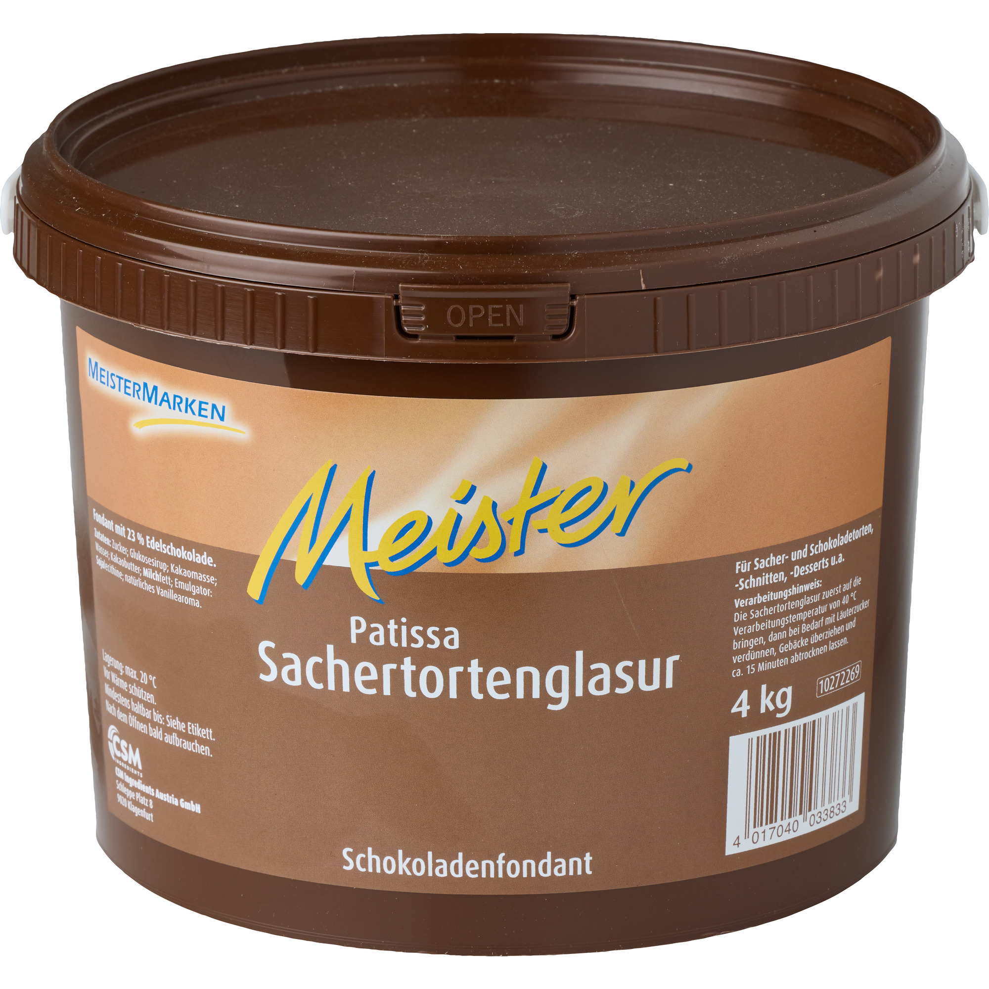 Patissa Glasur Sacher 4kg
