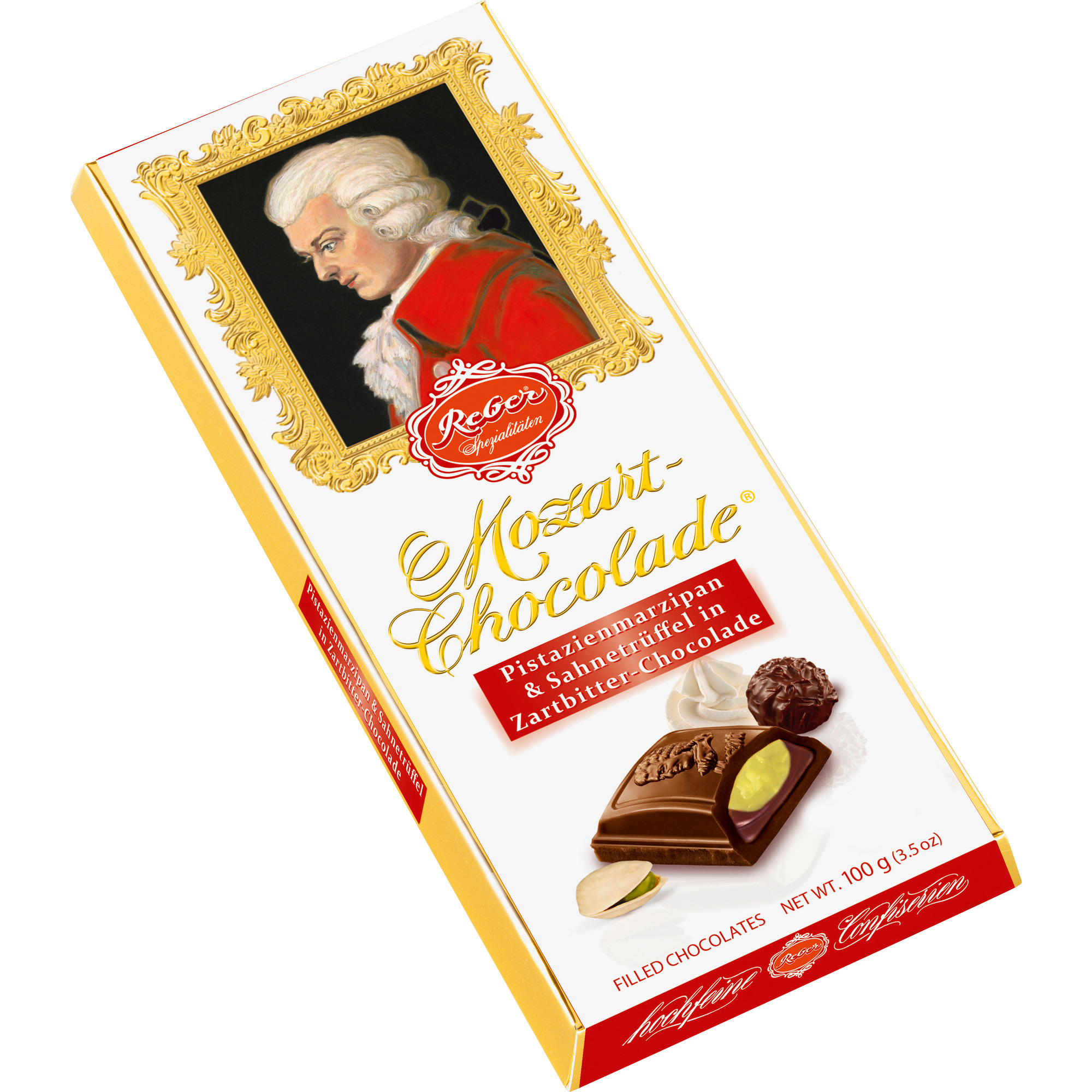 Reber Constanze Mozart Choco 100g, Zartb