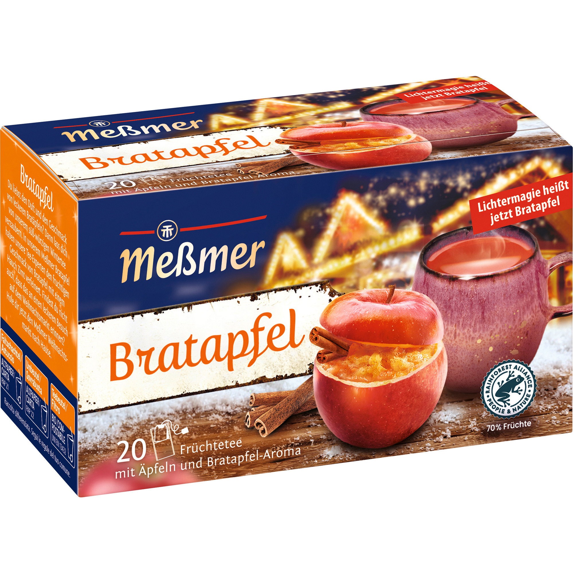 Messmer Tee 20er, Bratapfel