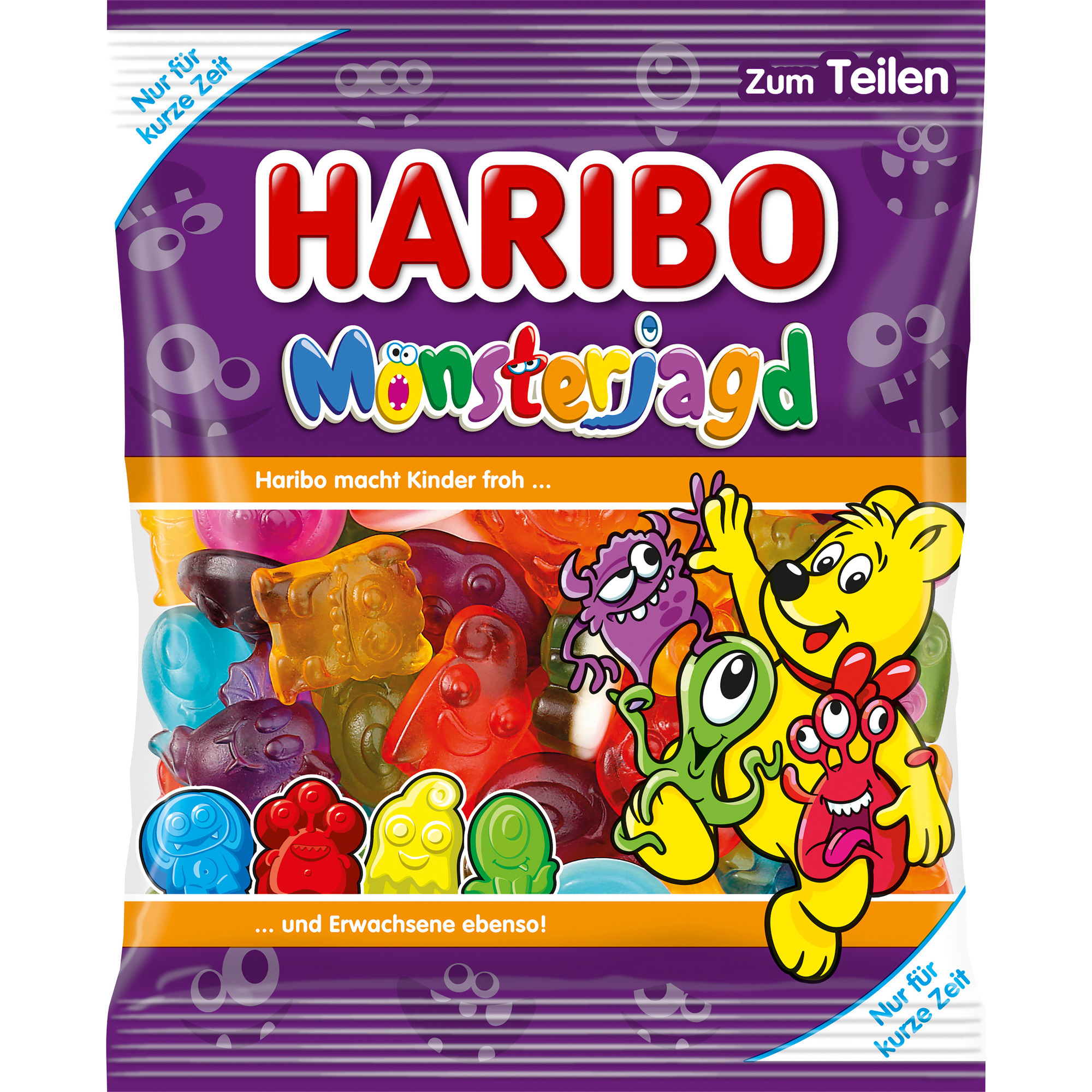 Haribo Beutel 175g, Monsterjagd
