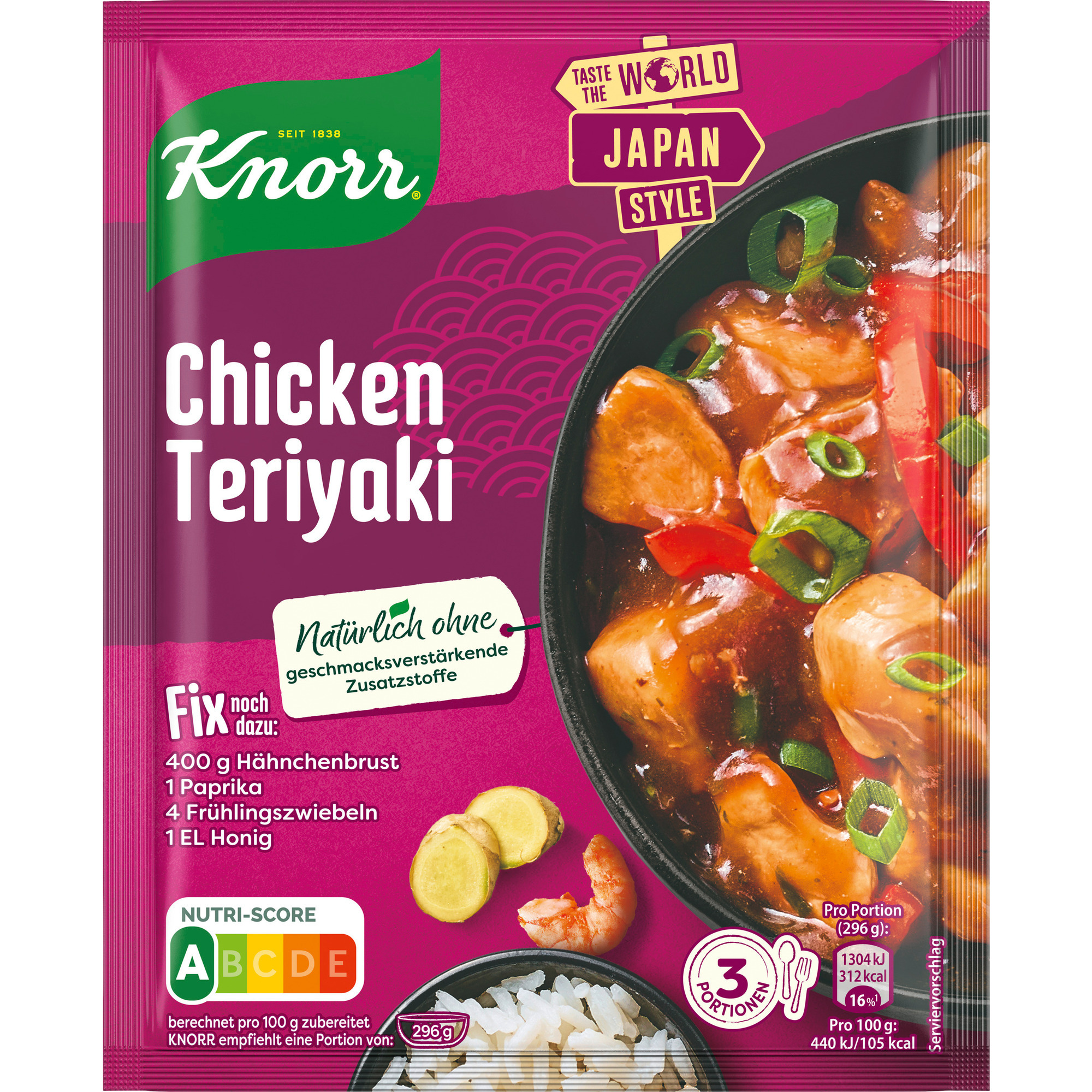 Knorr Basis, Taste The World Teriyaki