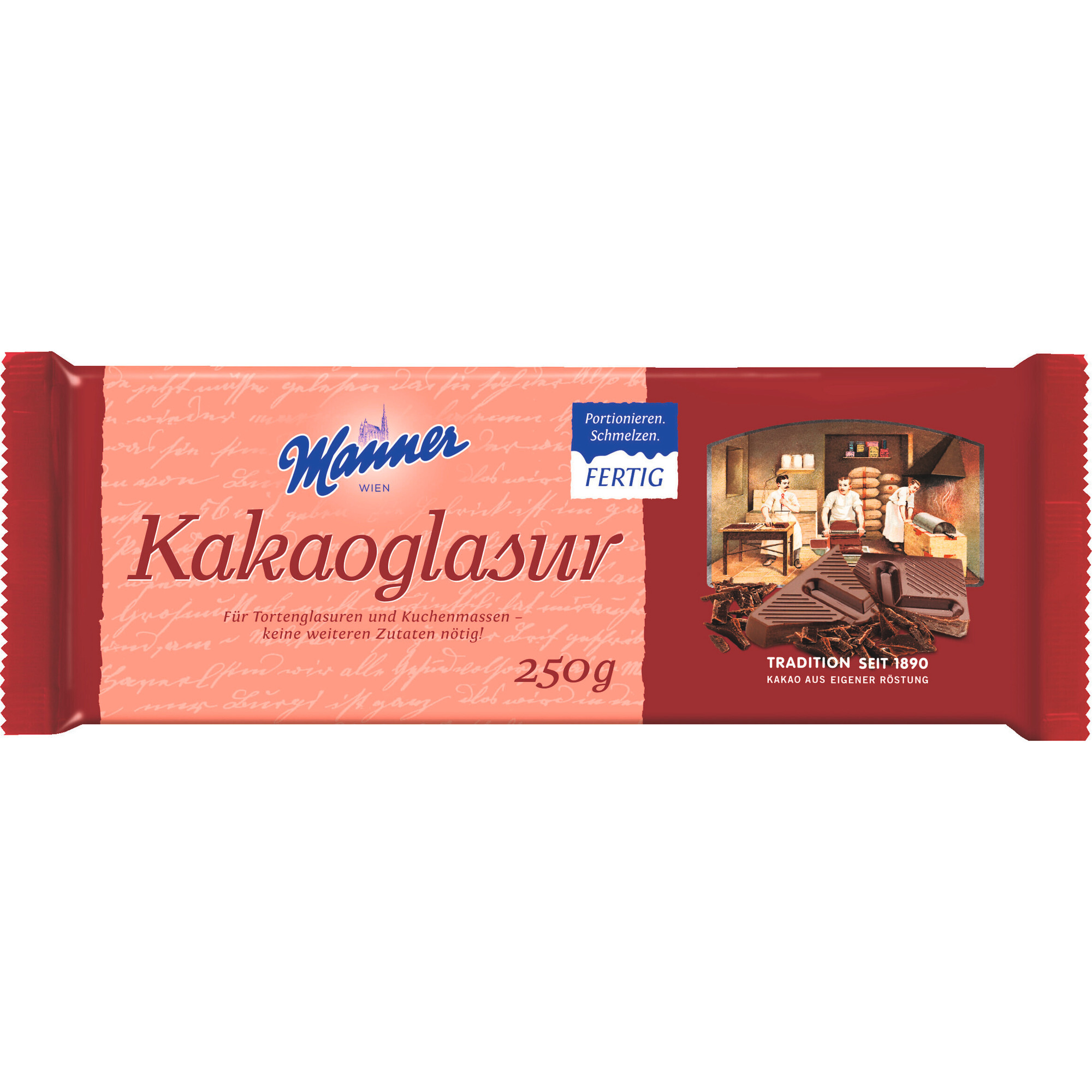 Manner Kakaoglasur 250g