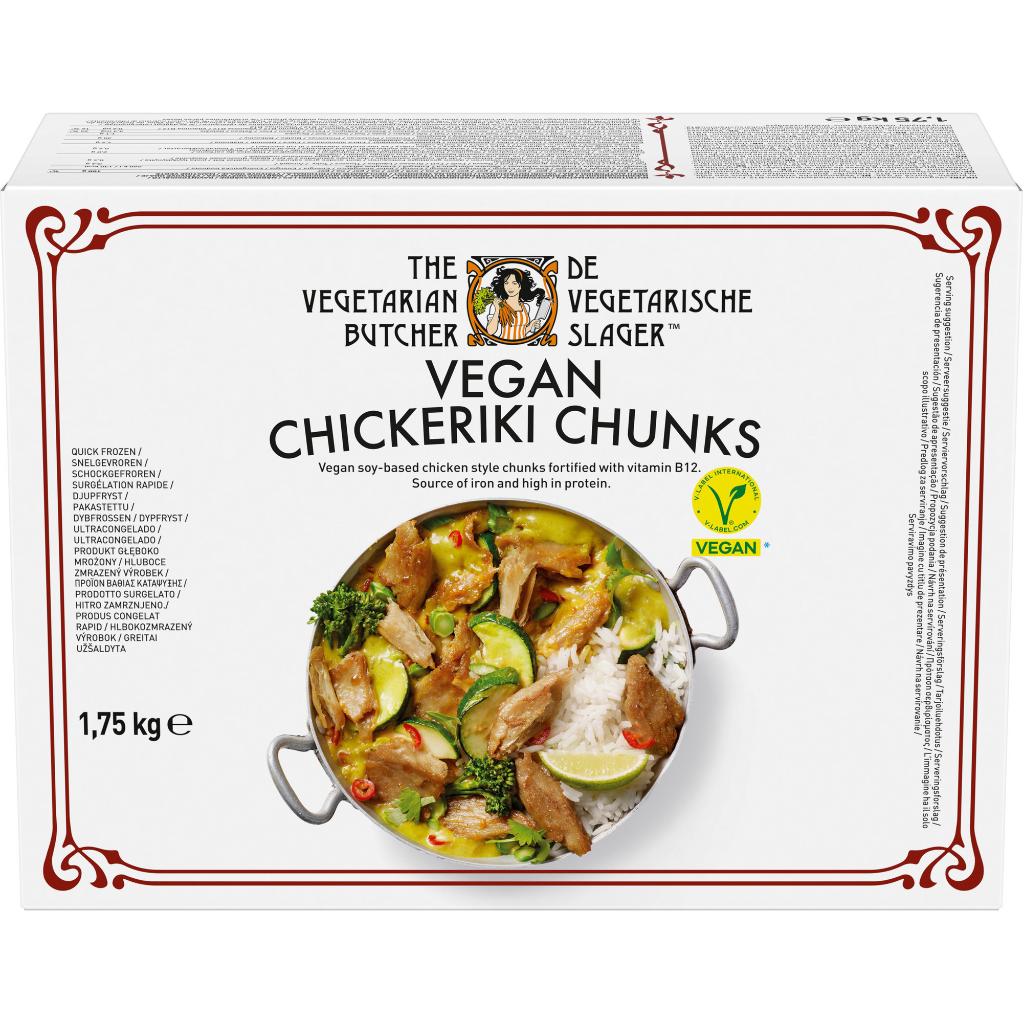 The Vegetarian B.NoChick.Chunks TK1,75kg
