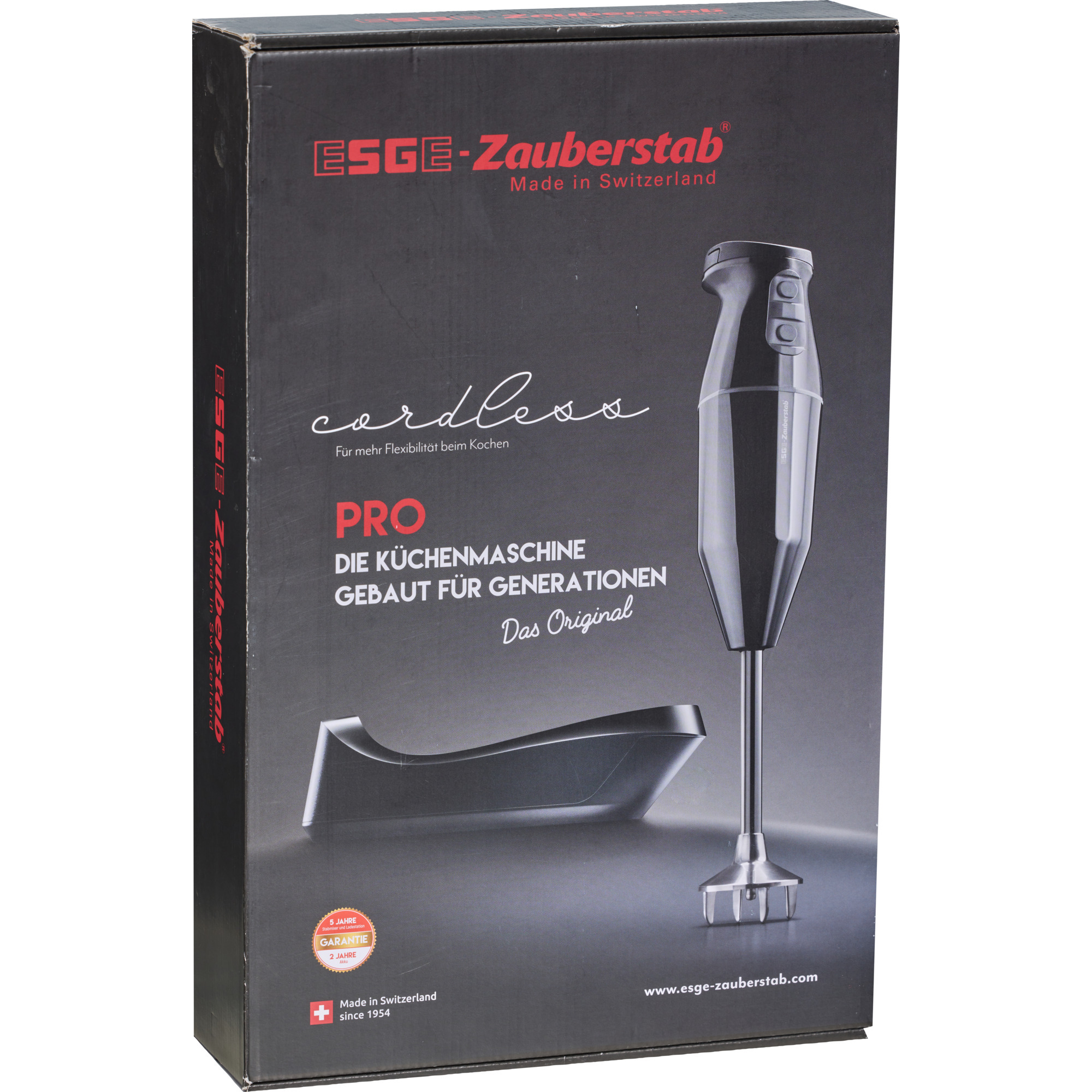 ESGE Zauberstab Stabmixer cordless Pro