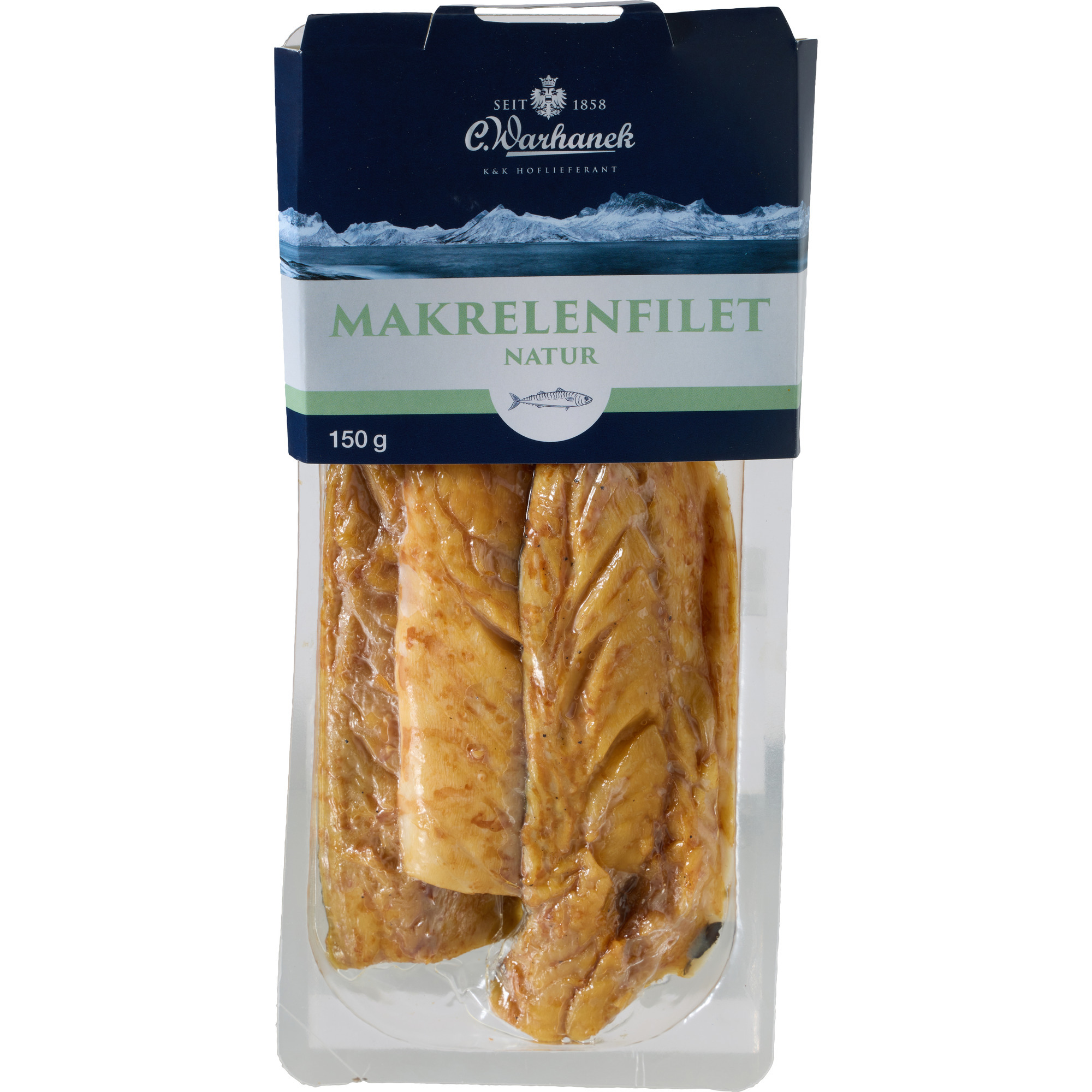 Warhanek Makrelenfilet natur 150g